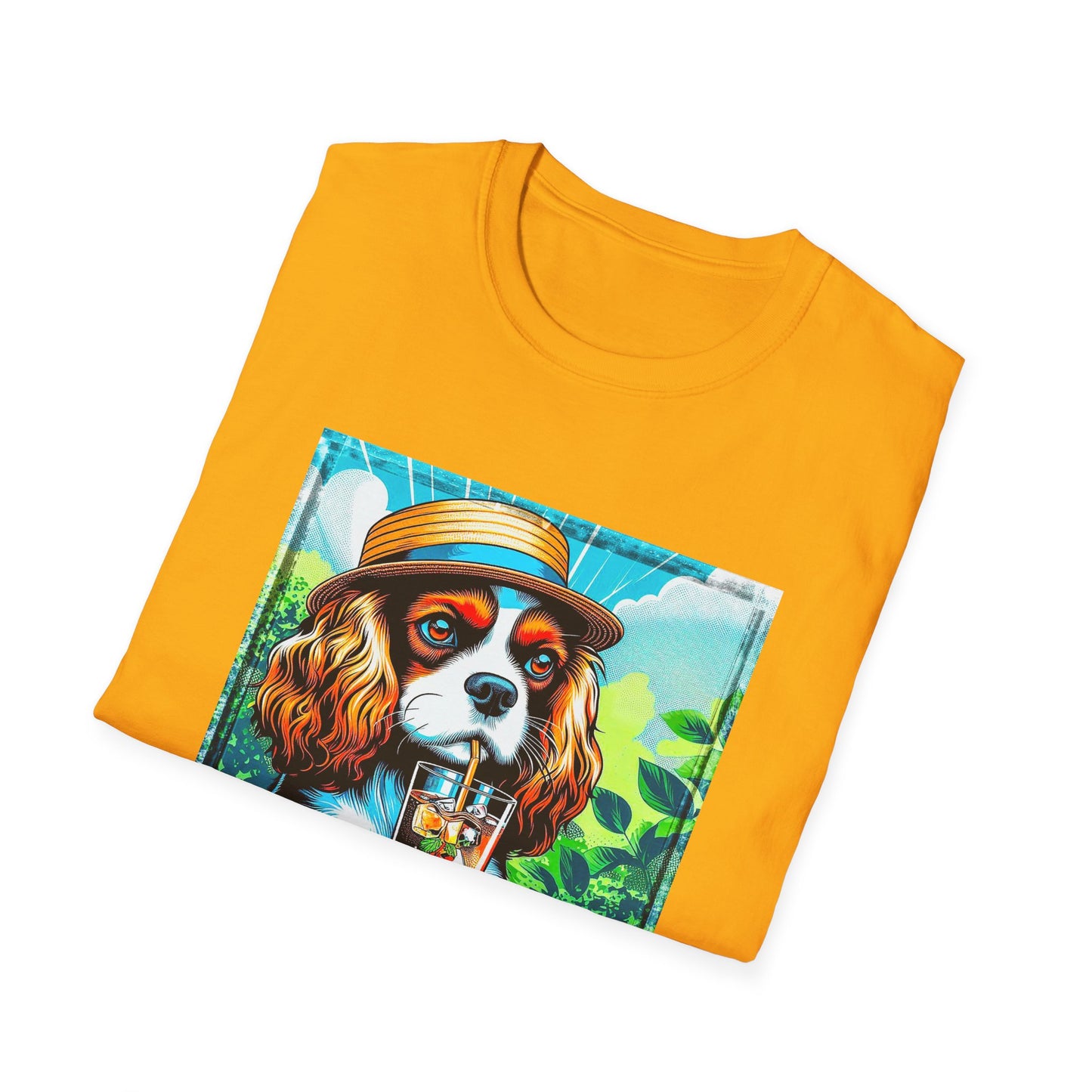 Cavalier King Charles Spaniel Summer Dog TShirt