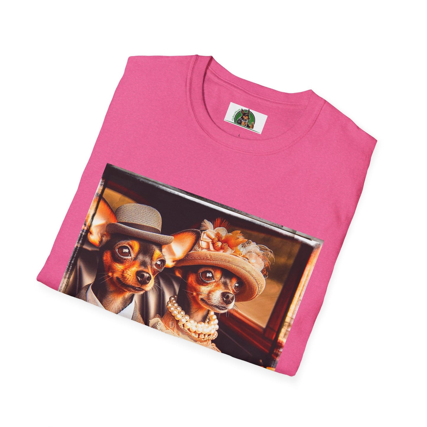 Wacky Min Pin T-Shirt small couple