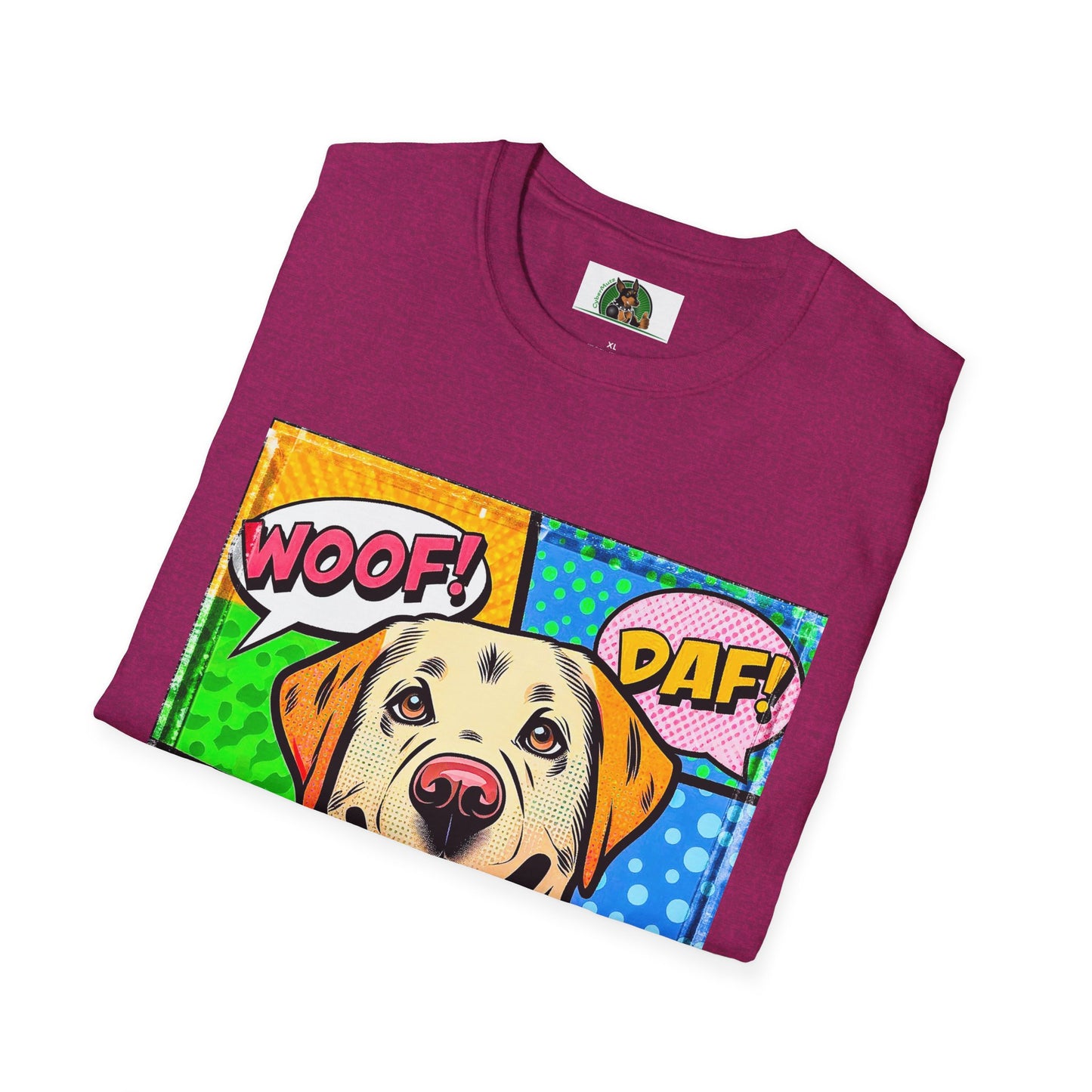 Wacky Labrador Retriever T-Shirt Printify