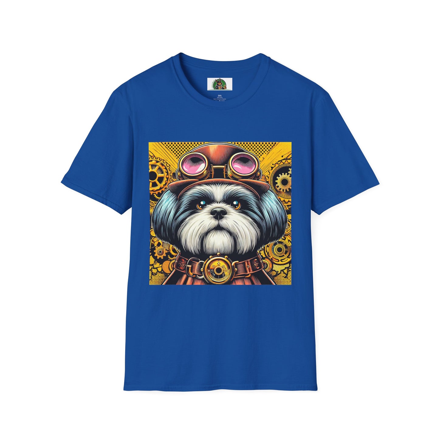 Shih Tzu steam punk T-Shirt Printify XS Royal