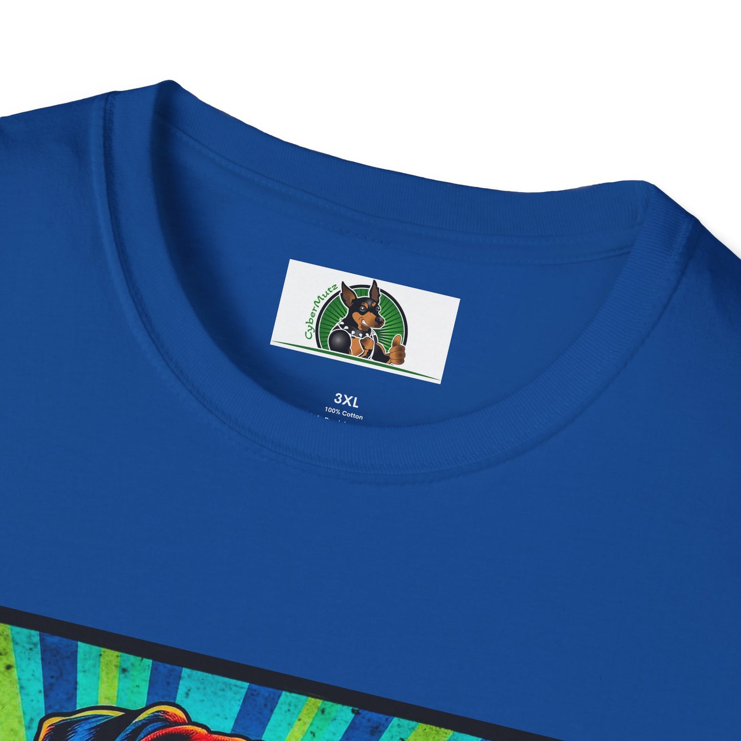 Boxer Muscle Dog T-Shirt Printify