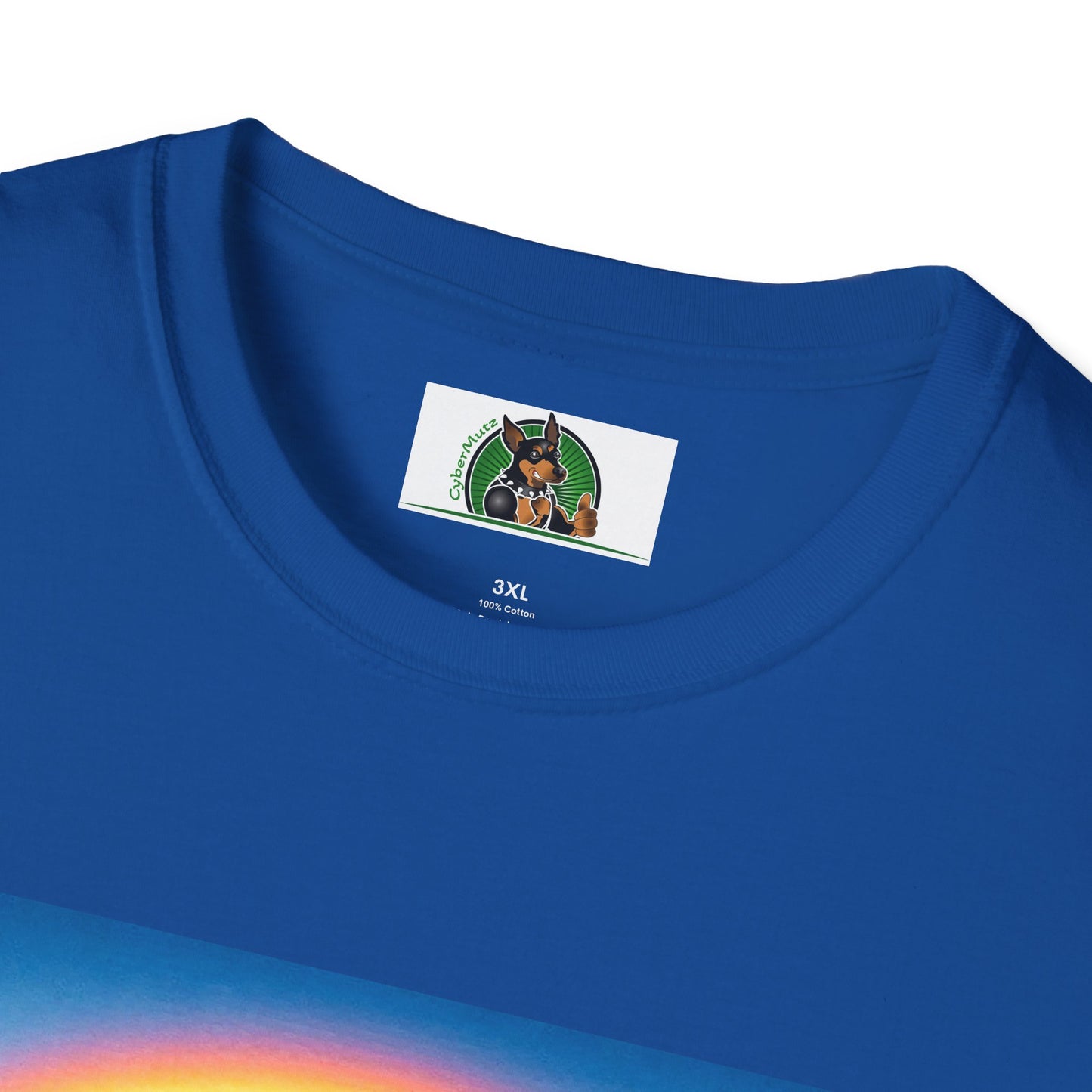 Dachshund rainbow bridge t shirt T-Shirt Printify