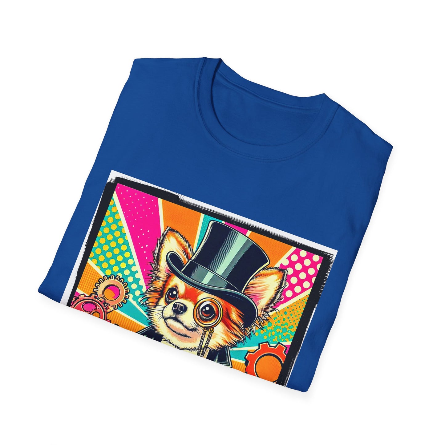 Chihuahua steampunk t shirt T-Shirt Printify