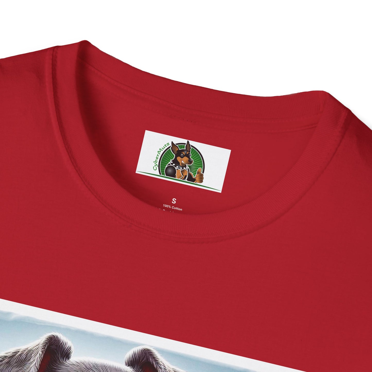 Miniature Schnauzer surfer dude shirt