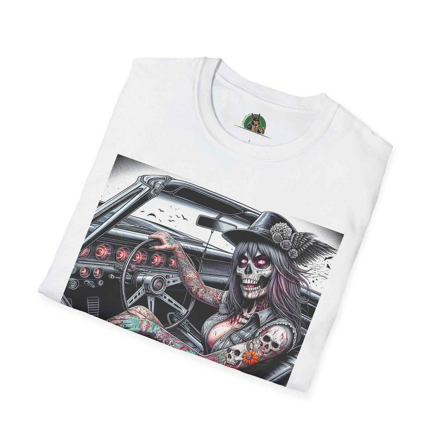 Zombie Girl T-Shirt Printify