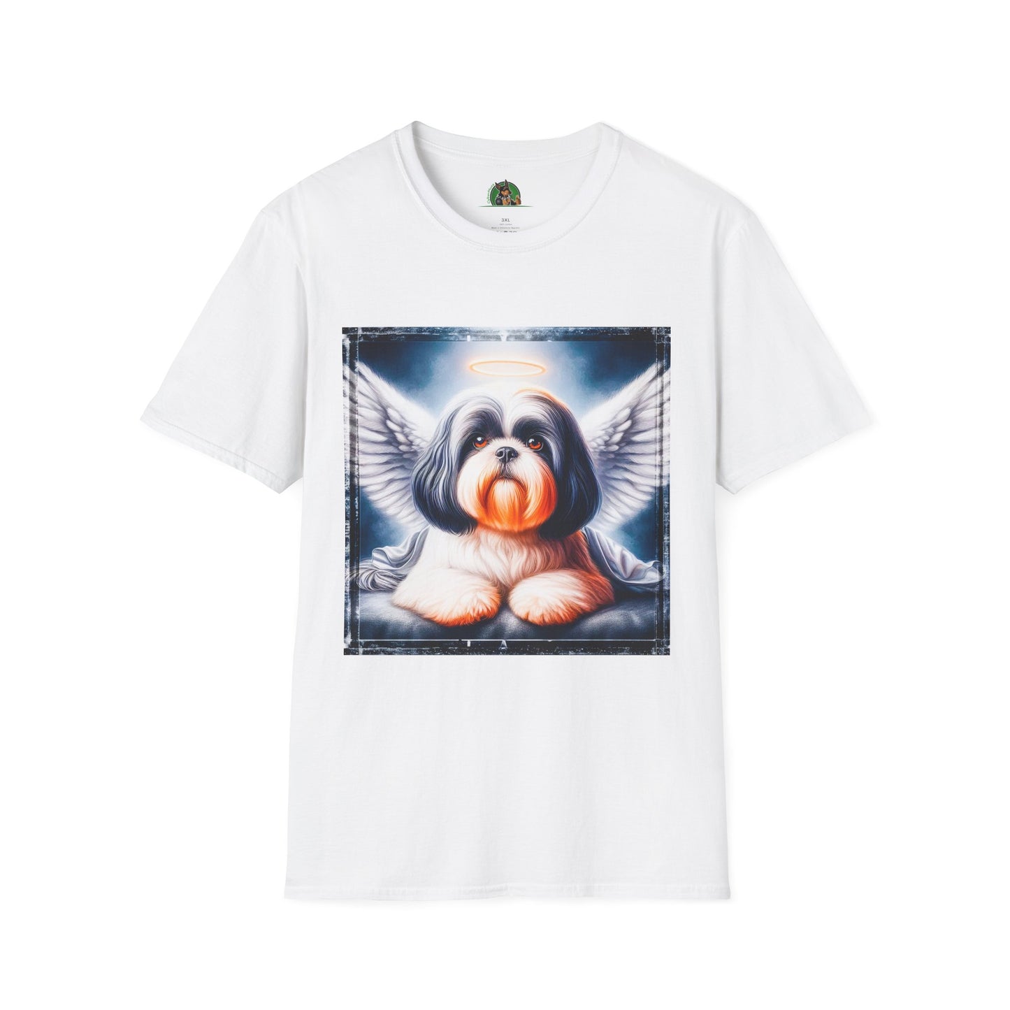 Shih Tzu Heaven anf clouds shirt T-Shirt Printify XS White