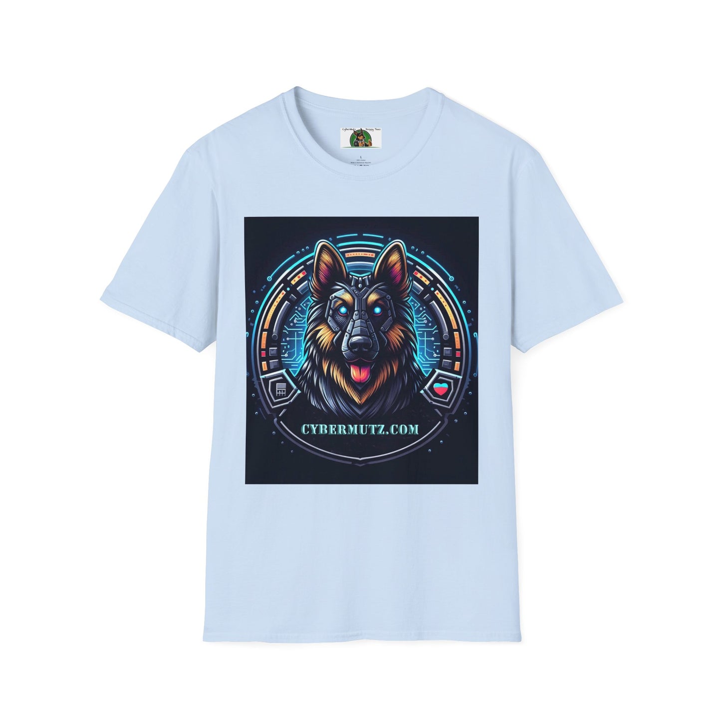 CyberMutz.Com Unisex Softstyle T-Shirt T-Shirt Printify S Light Blue
