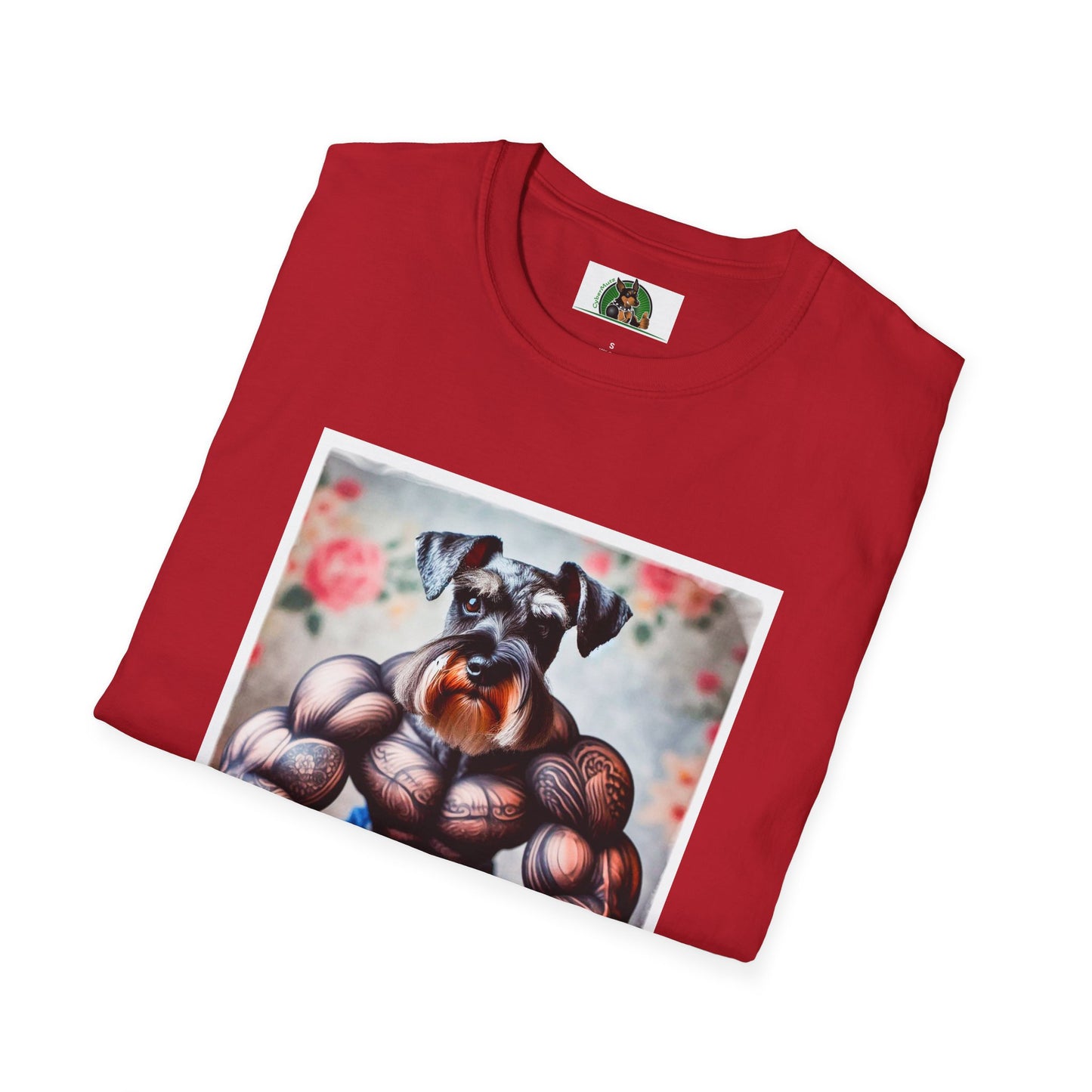 Miniature Schnauzer arm day shirt