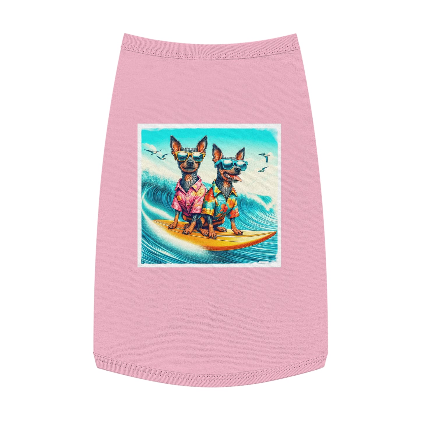 Mexican Hairless surfimg cutie shirt Pets Printify L Pink