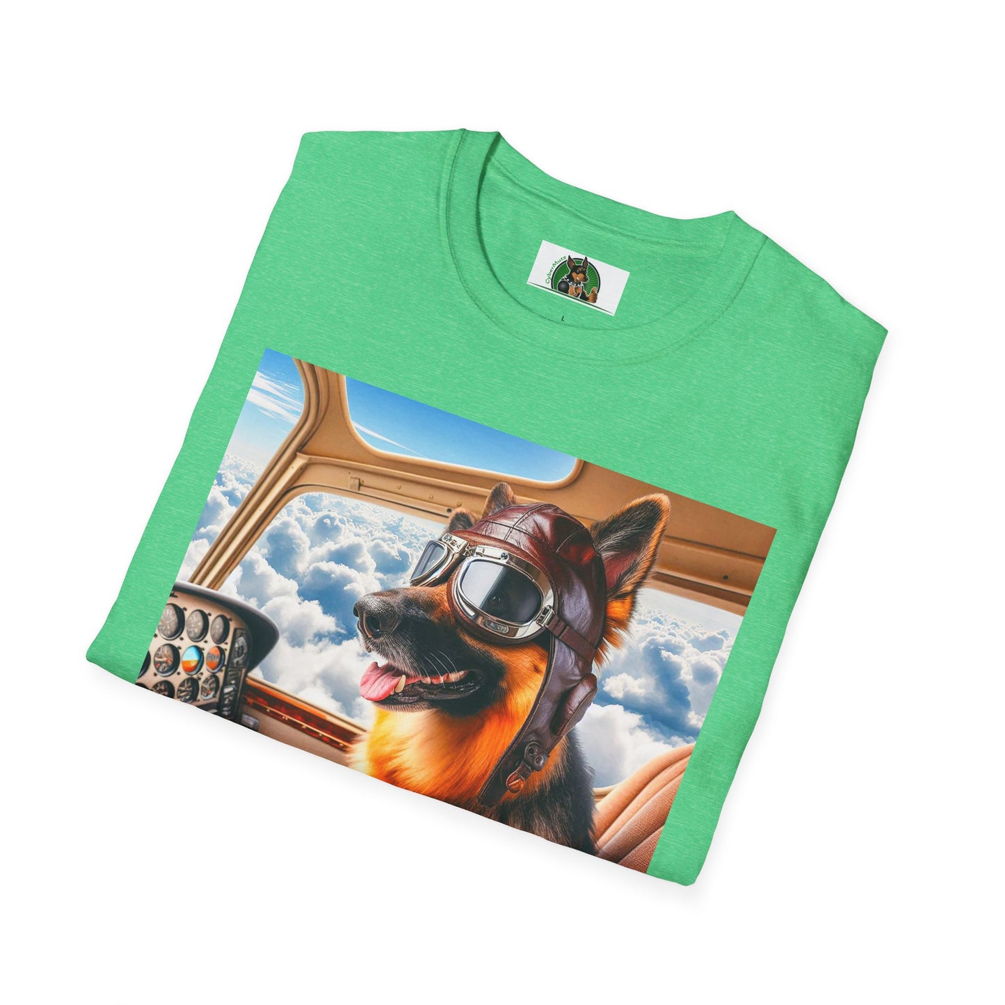 German Shepherd airline pilot