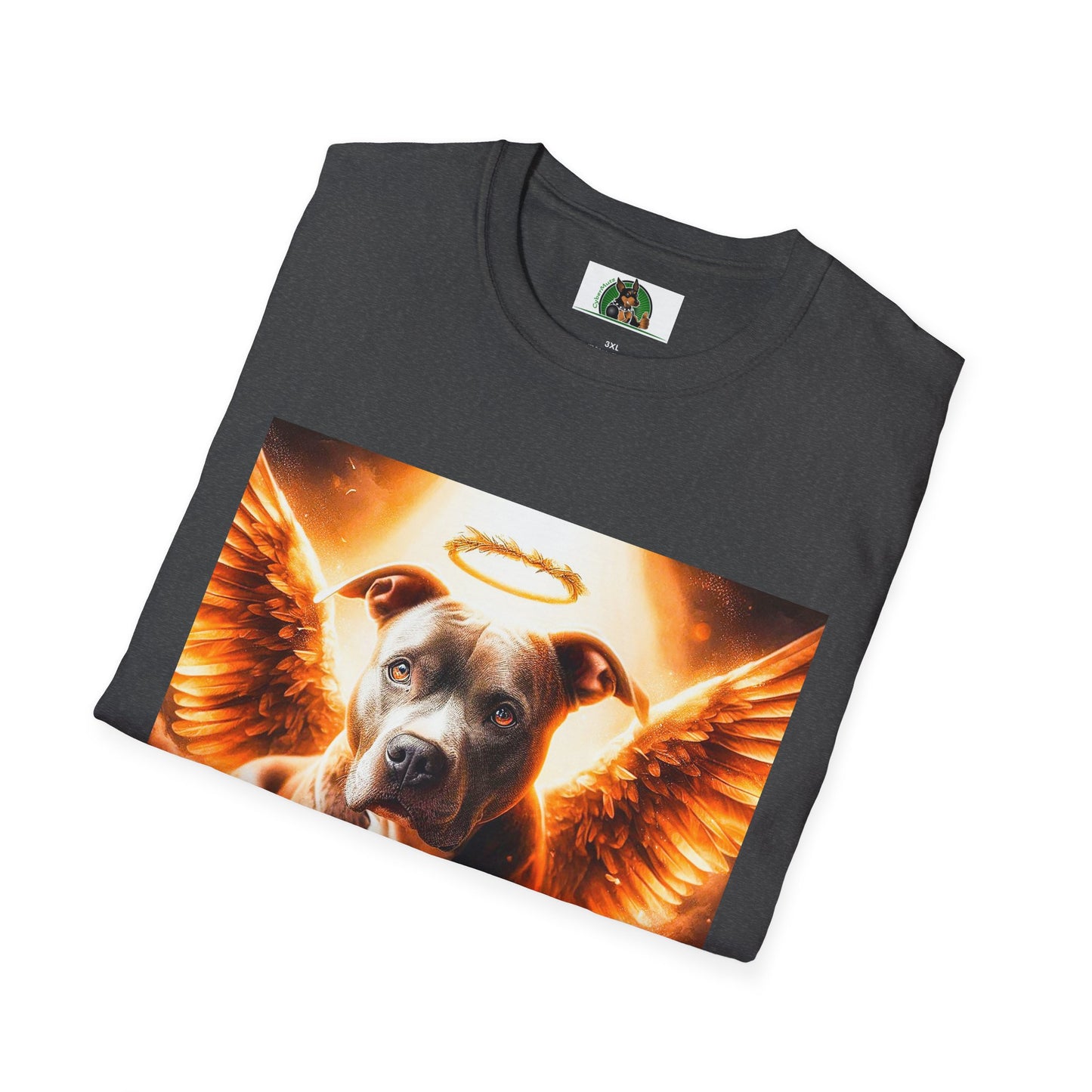 Pit Bull heavenly Angel shirt T-Shirt Printify