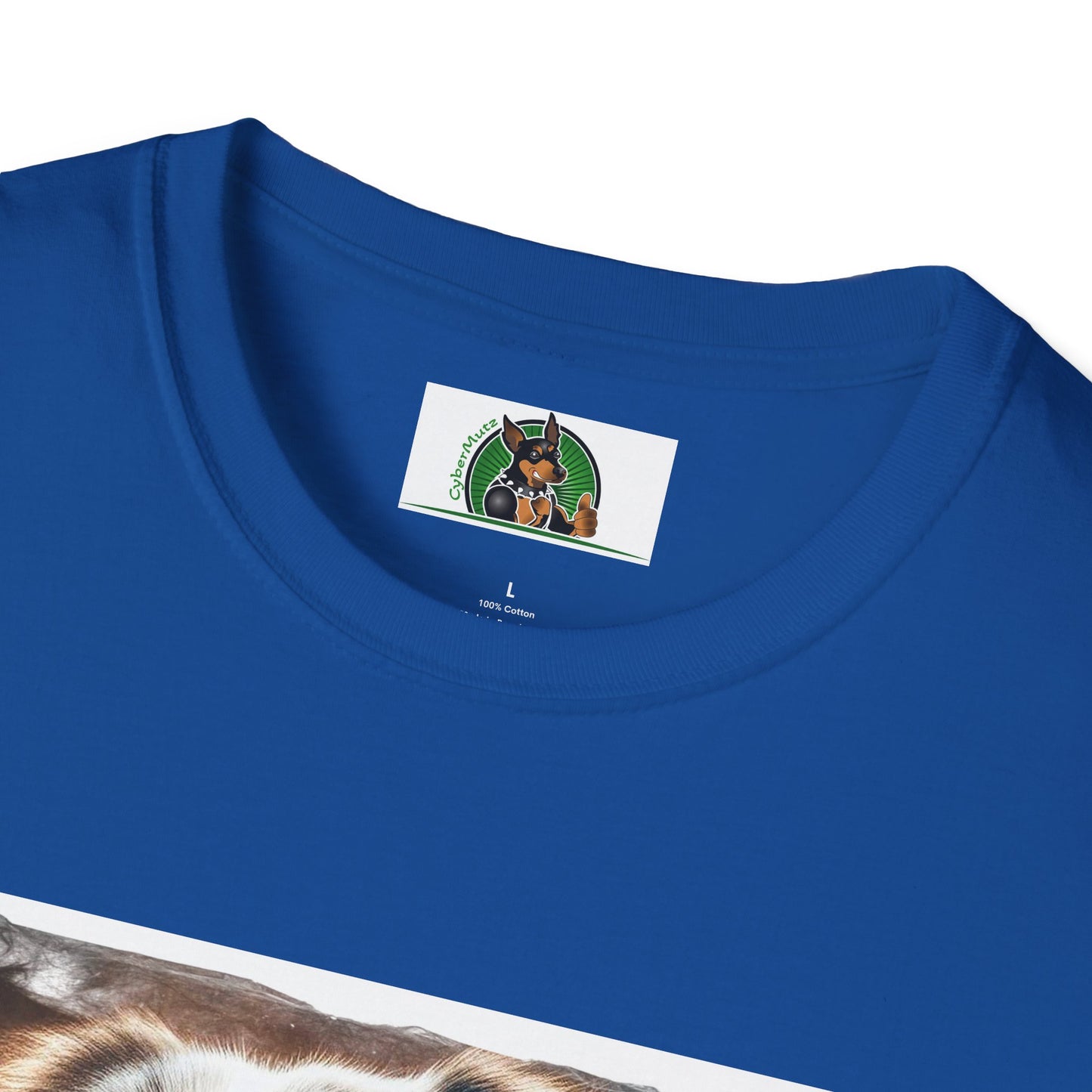 Australian Shepherd Profile Pic T-Shirt Printify