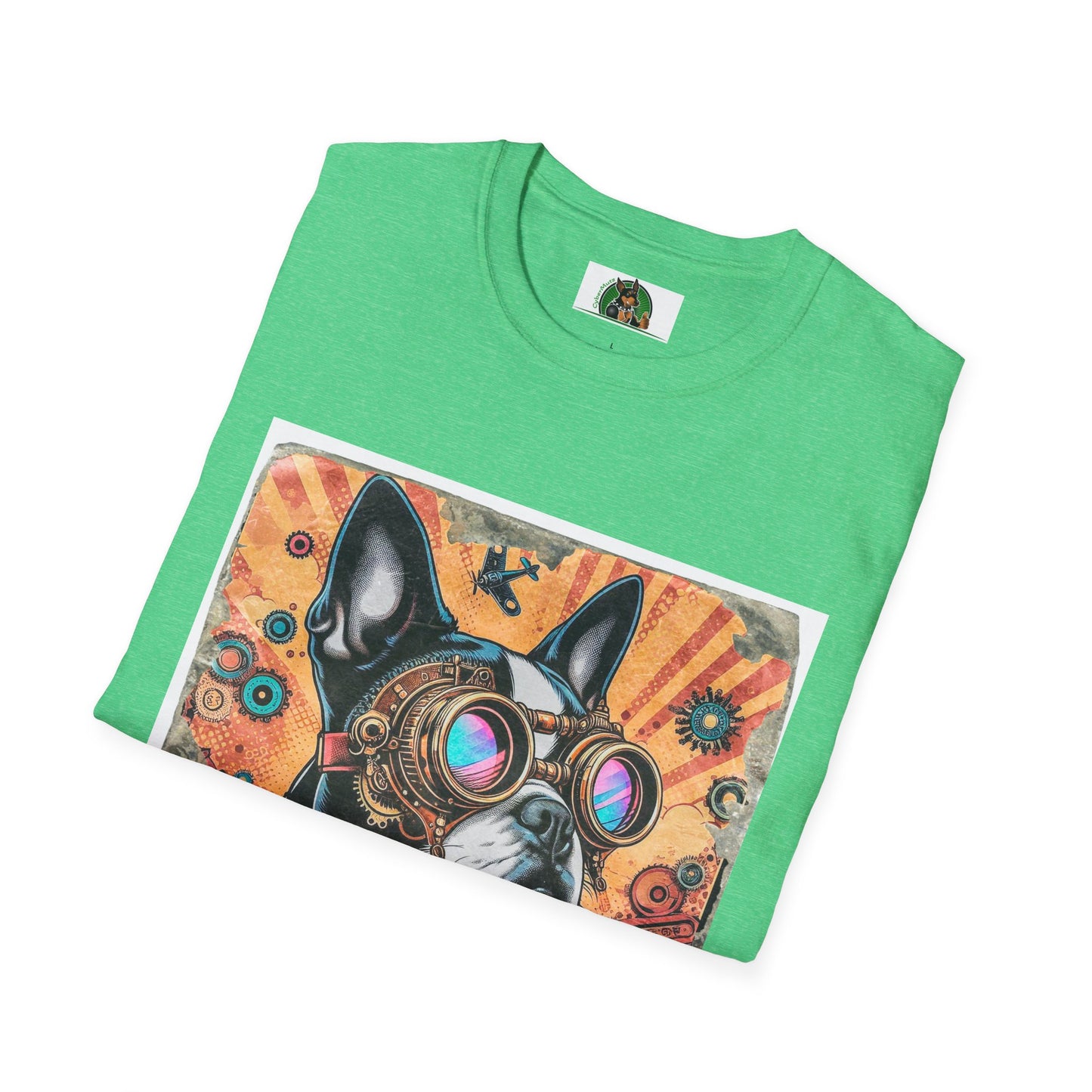 Steampunk Boston Terrier T-Shirt