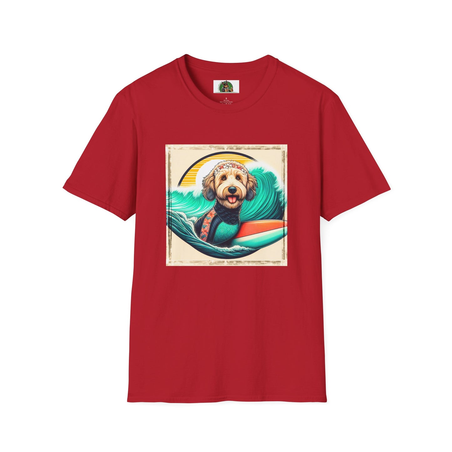 Shepadoodle T-Shirt Printify S Cherry Red