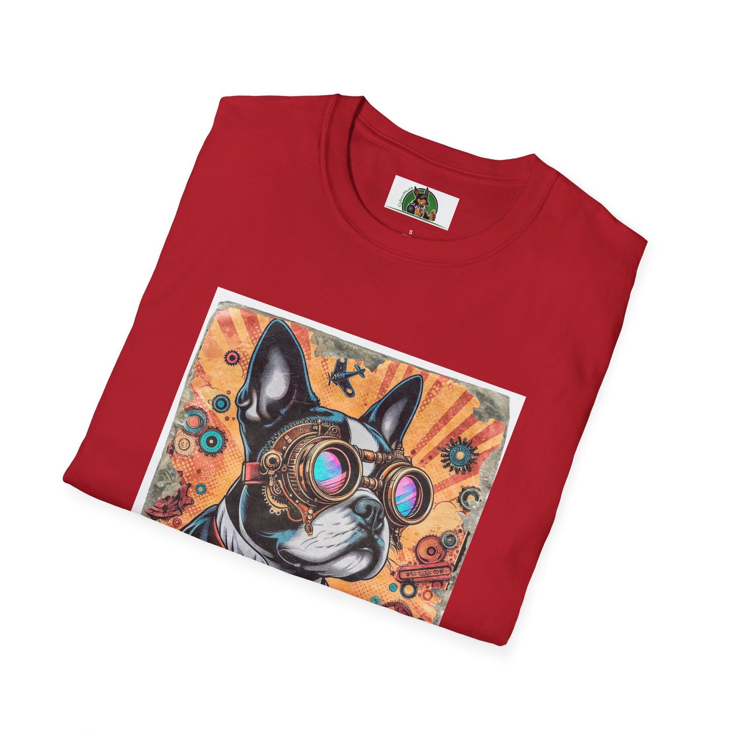Steampunk Boston Terrier T-Shirt