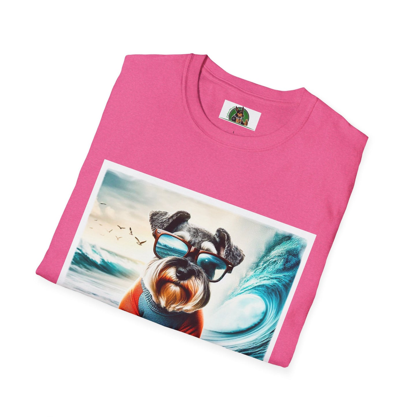 Miniature Schnauzer beach babe shirt