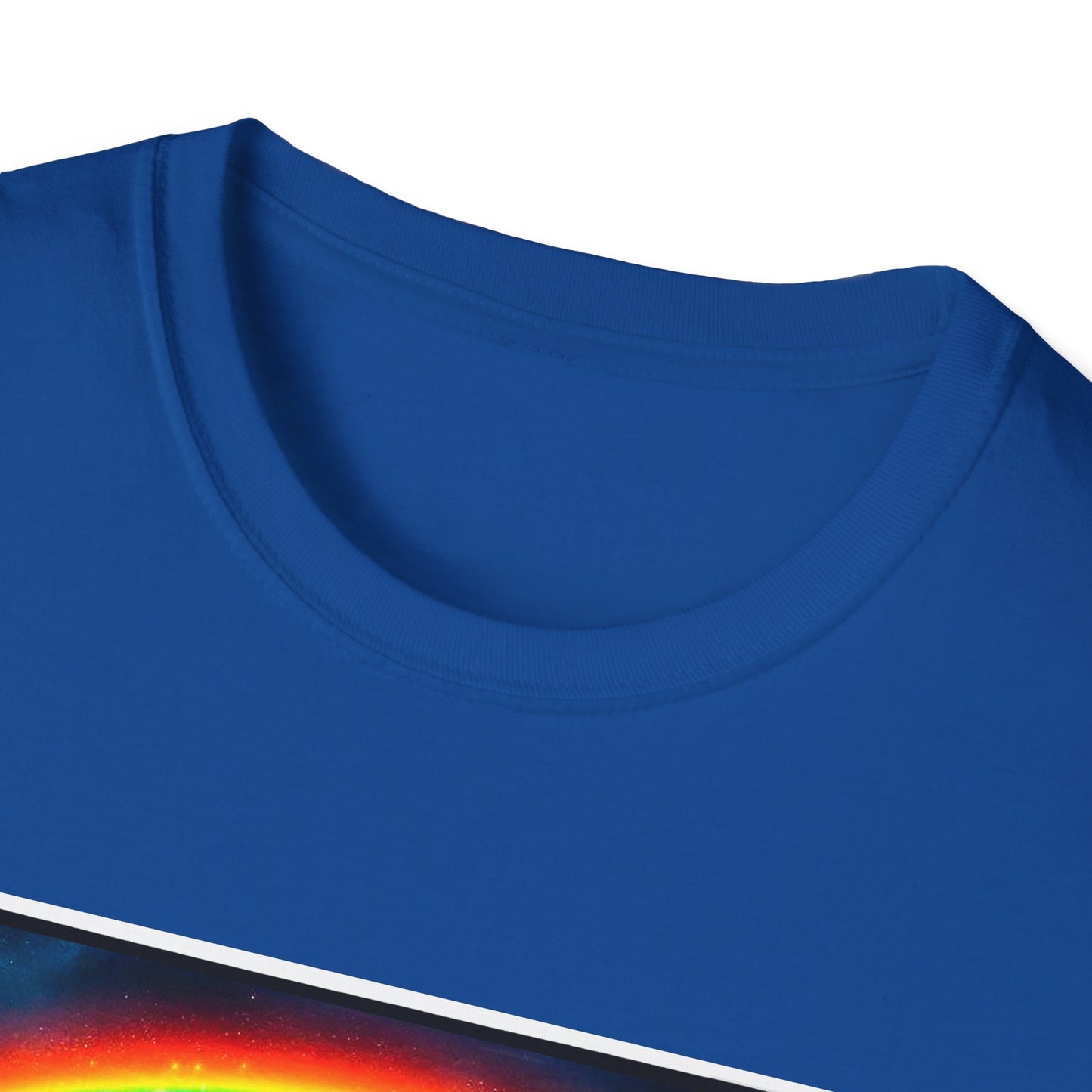 Cavalier King Charles Spaniel Rainbow Bridge TShirt T-Shirt Printify