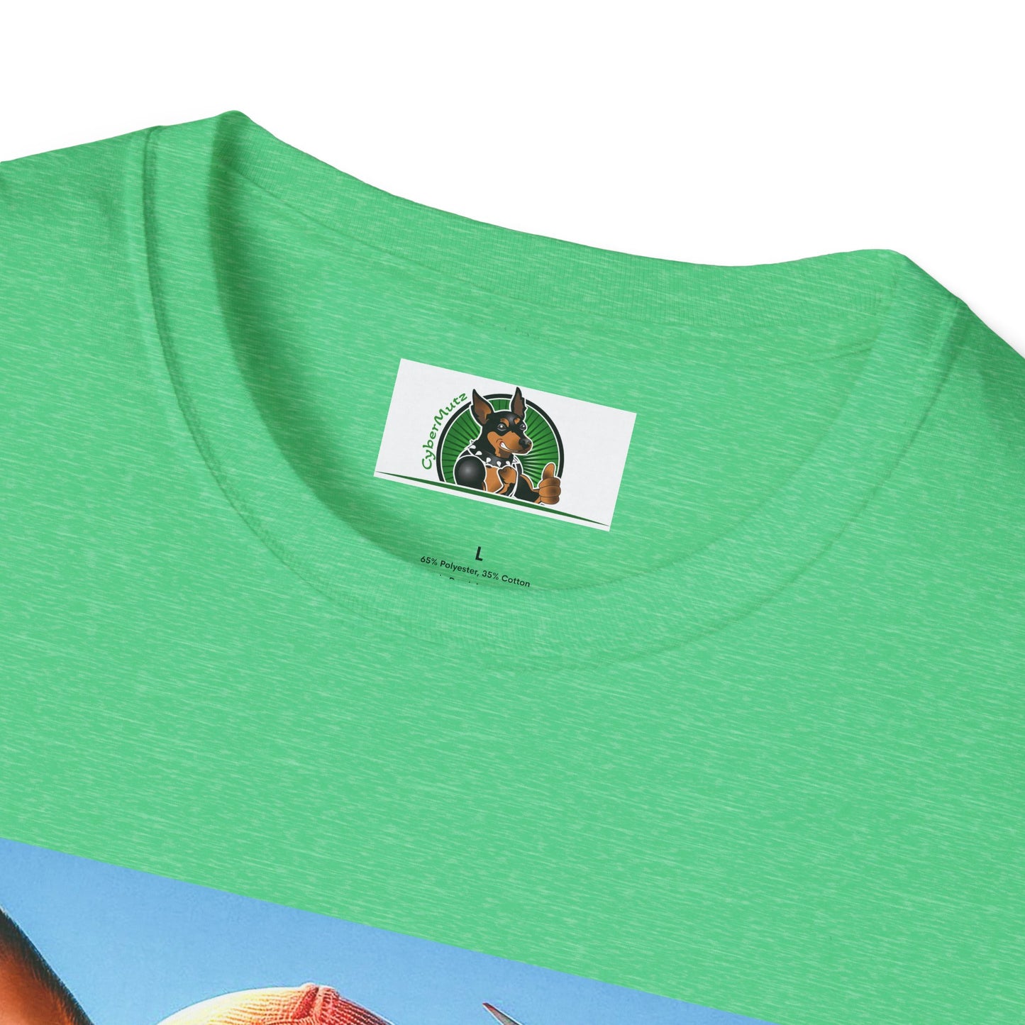 Min Pin T-Shirt tiny surfer T-Shirt Printify