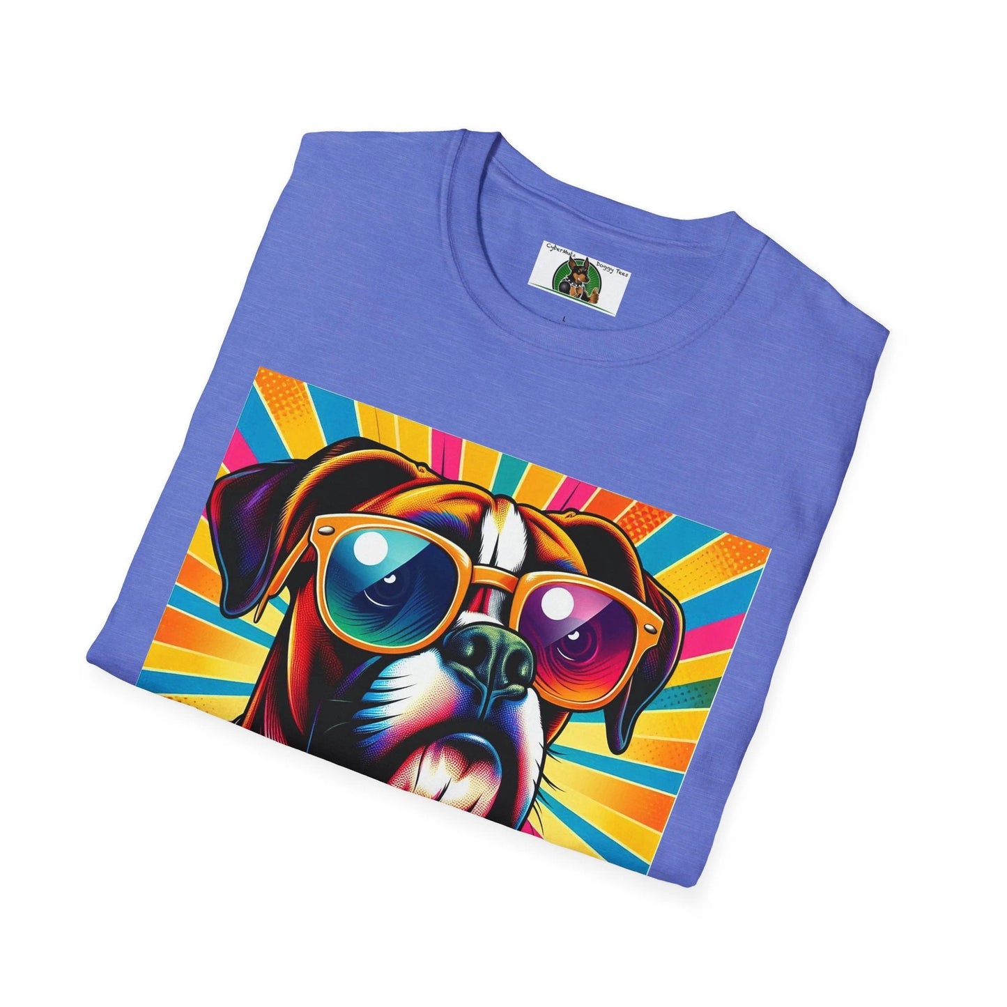 Pop Art Boxer1 Unisex Softstyle T-Shirt T-Shirt Printify