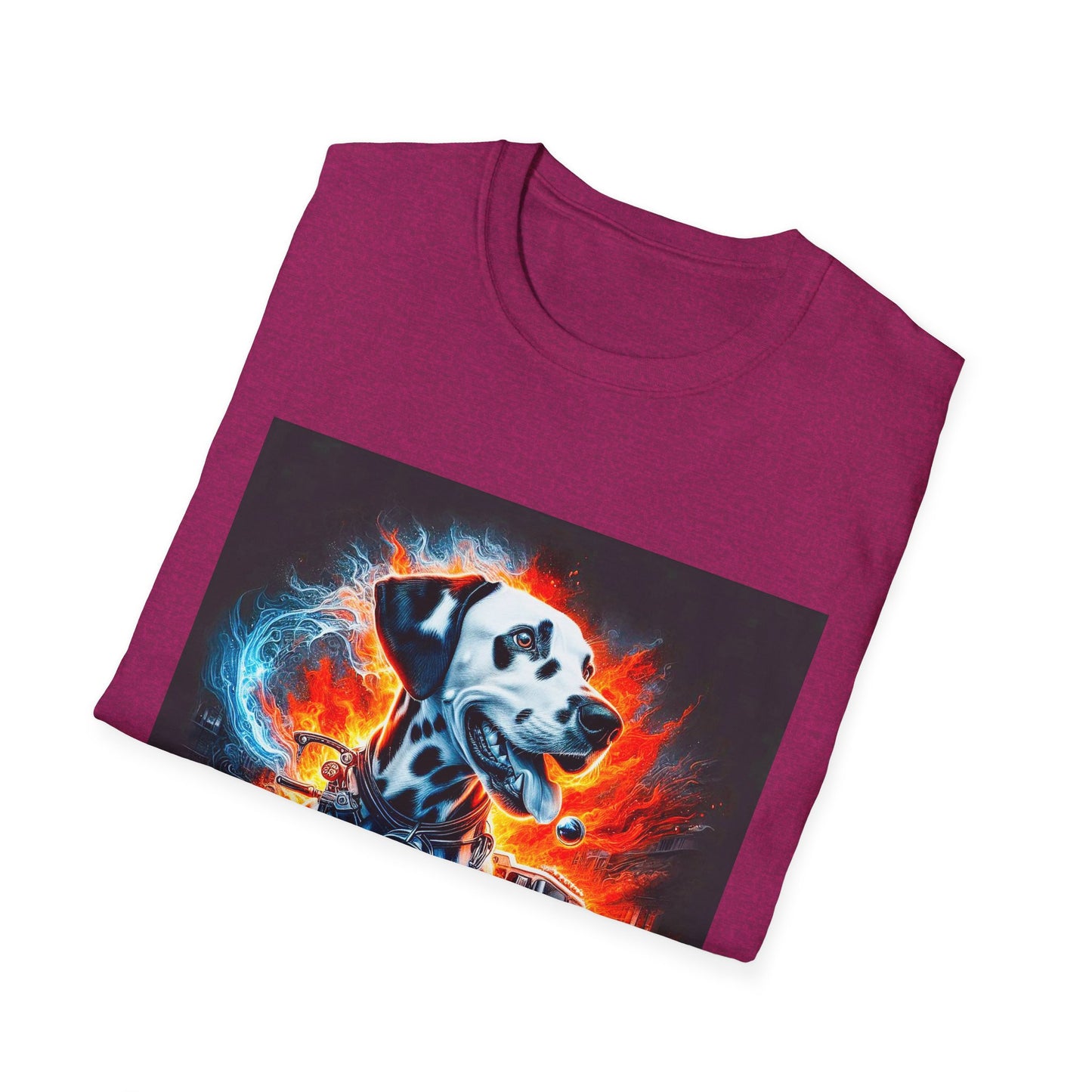 Dalmatian fireman hero t shirt
