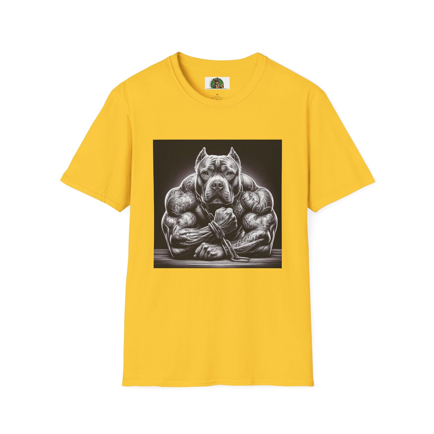Pit Bull arm day shirt T-Shirt Printify S Daisy