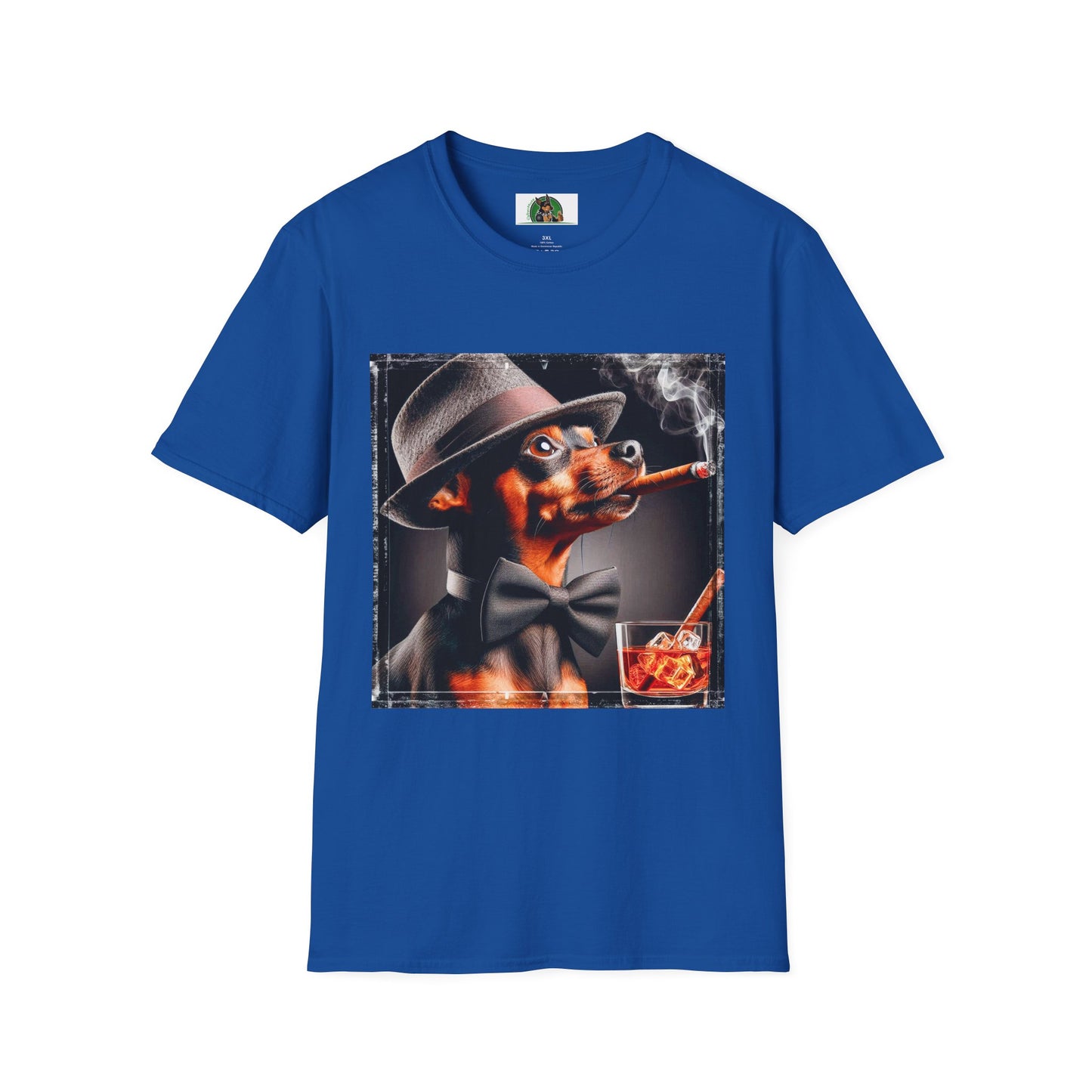 Min Pin T-Shirt smoking ๐ถ T-Shirt Printify XS Royal