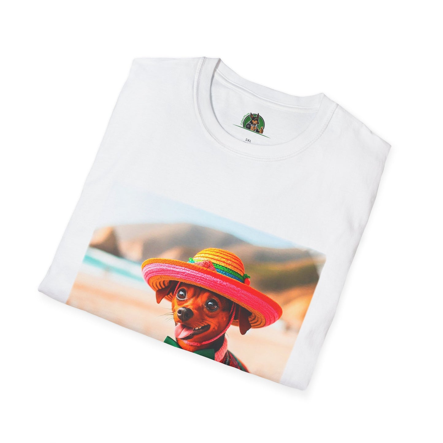 Min Pin T-Shirt fiesta fun T-Shirt Printify