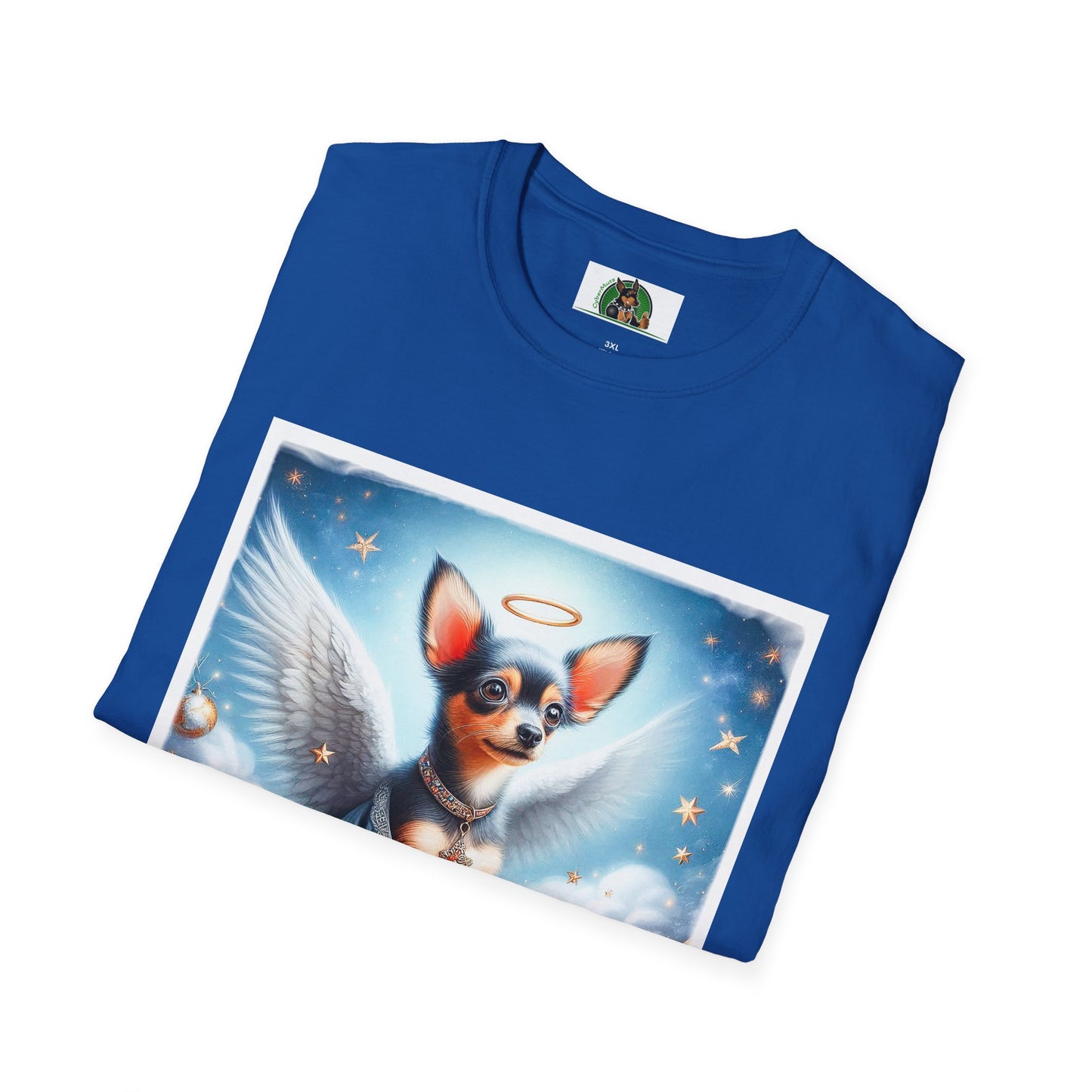 Min Pin T-Shirt pretty Angel T-Shirt Printify