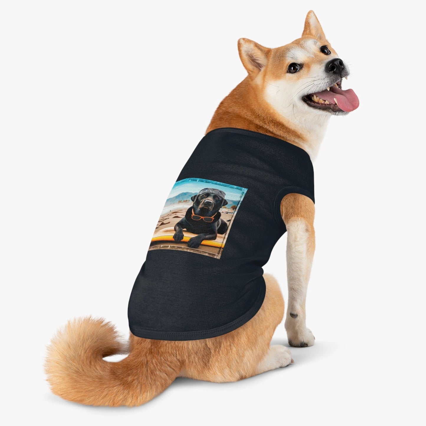 Labrador Retriever beach beauty shirt by Printify