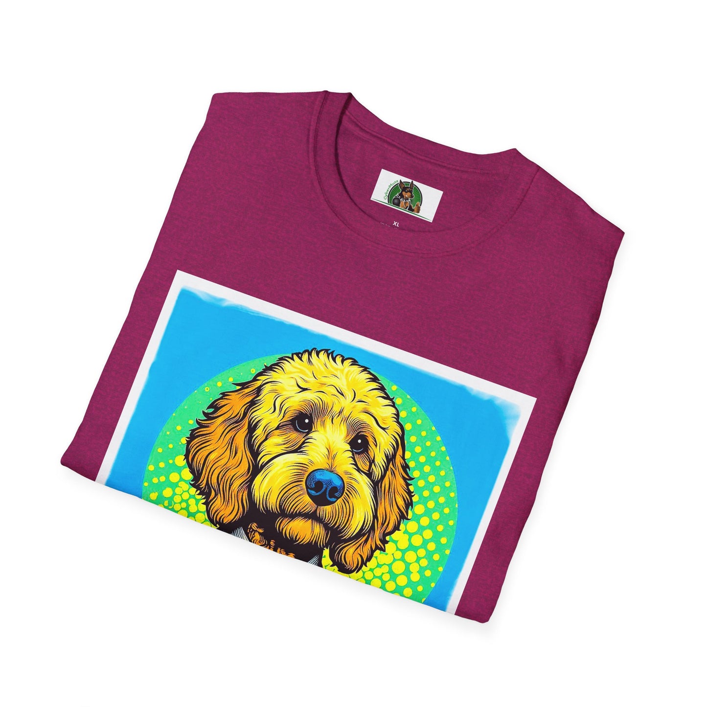 Golden Doodle businessman t shirt