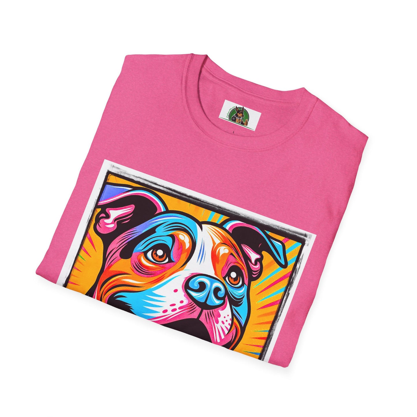 Pit Bull pretty colors shirt