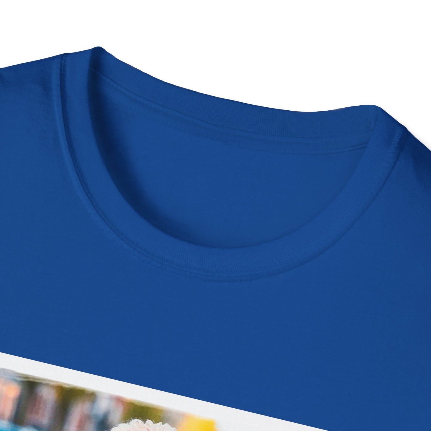 CockerPoo bike stroll t shirt T-Shirt Printify