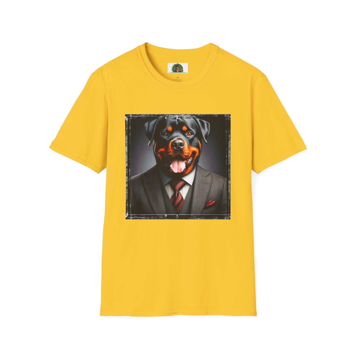 Rottweiler nice suit shirt T-Shirt Printify S Daisy