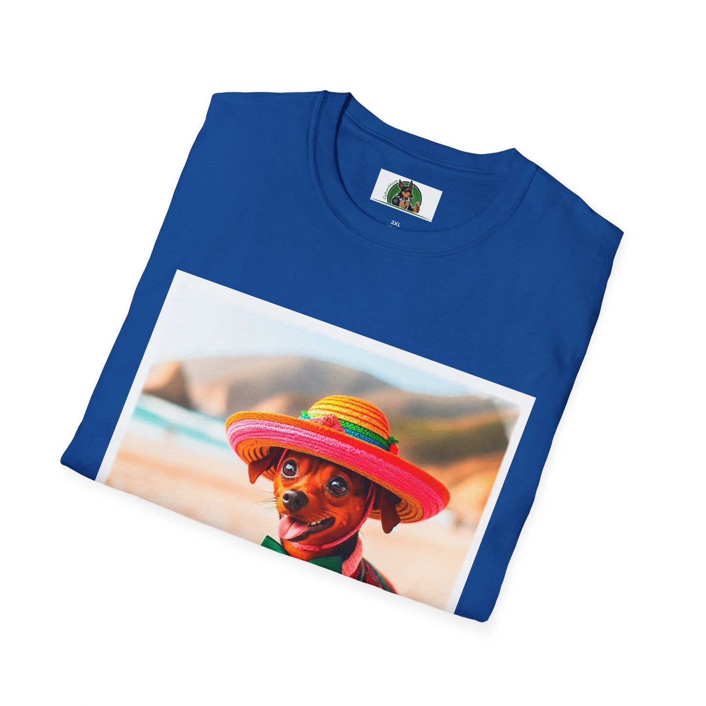 Min Pin T-Shirt fiesta fun T-Shirt Printify