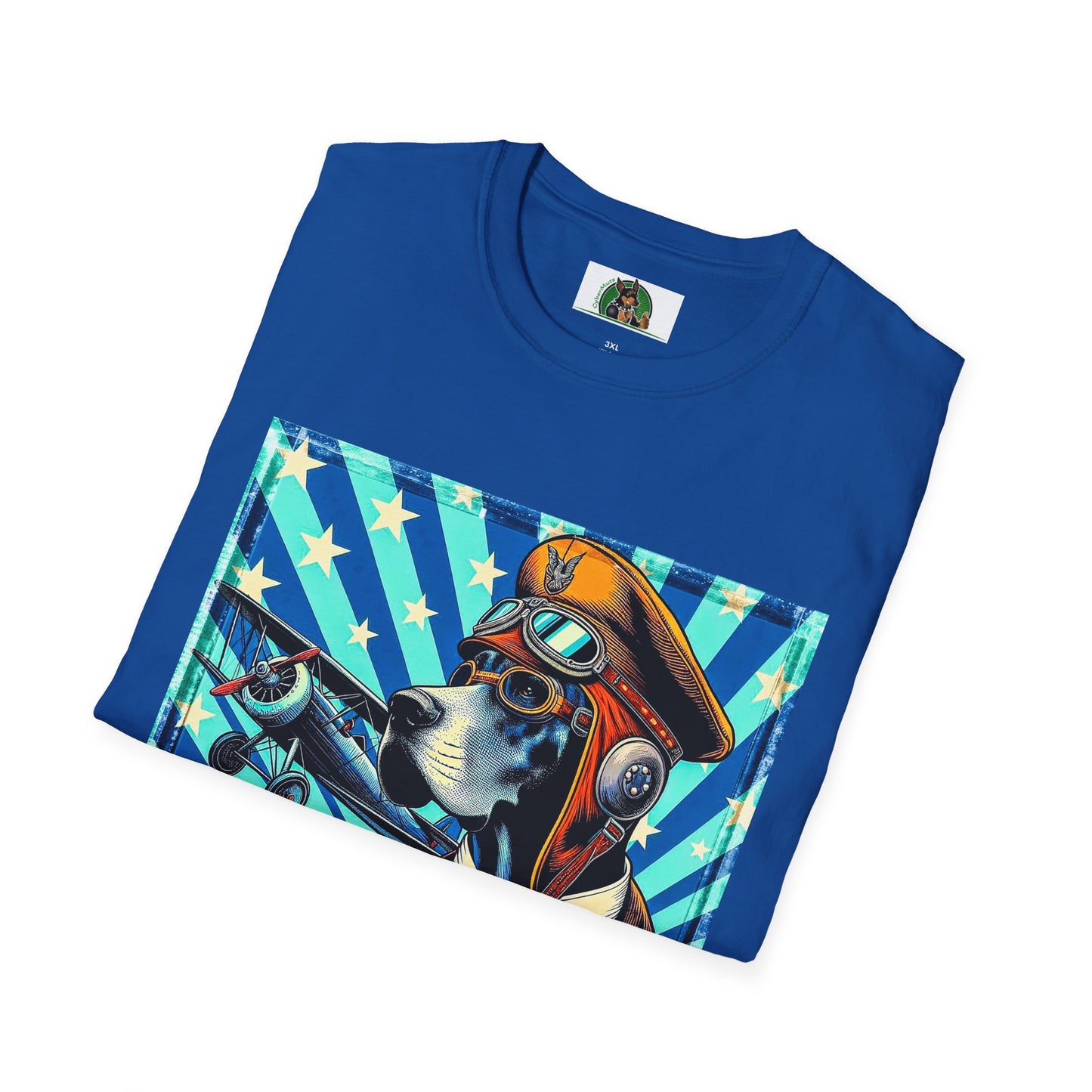Great Dane American dream shirt T-Shirt Printify
