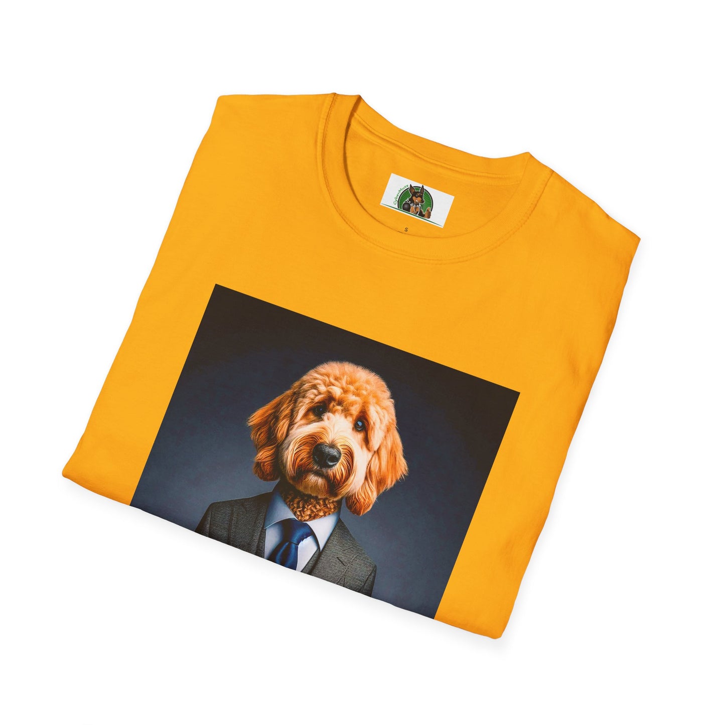 Golden Doodle professional businessman
