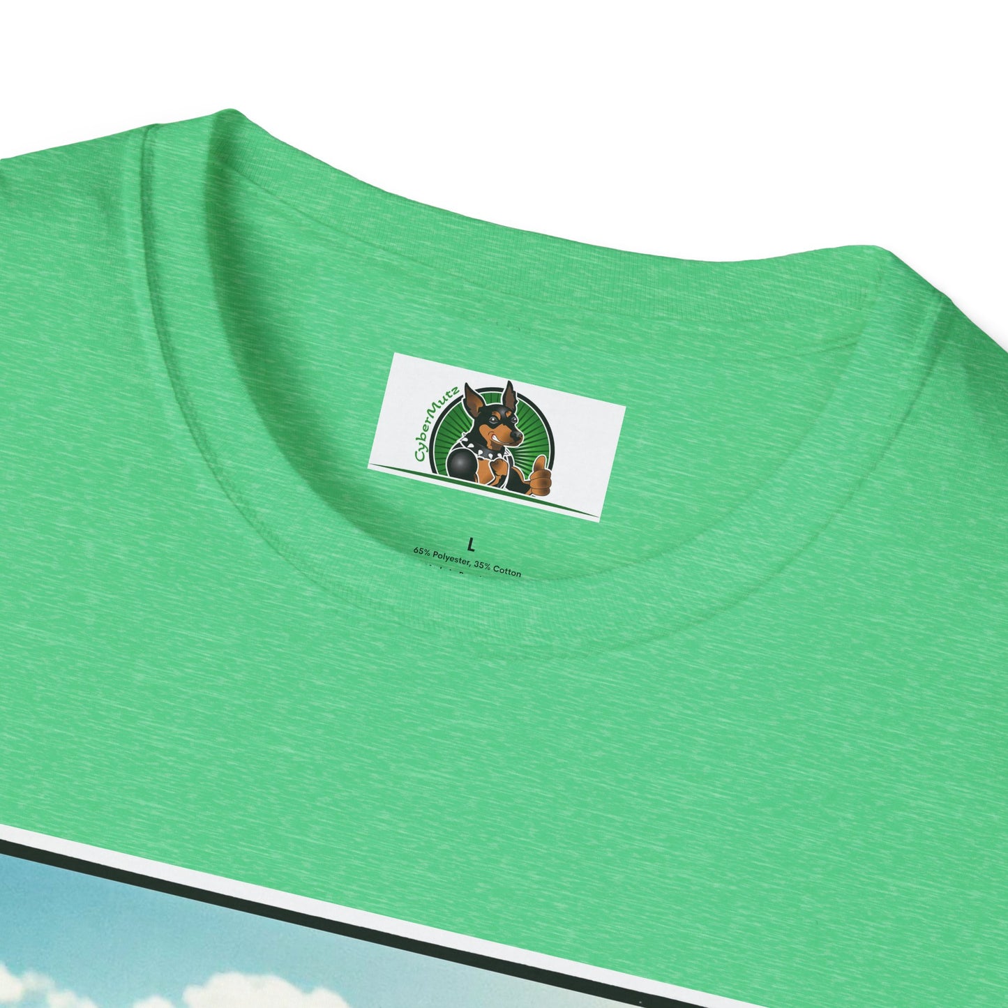 Australian Shepherd Dogs In Car T-Shirt Printify