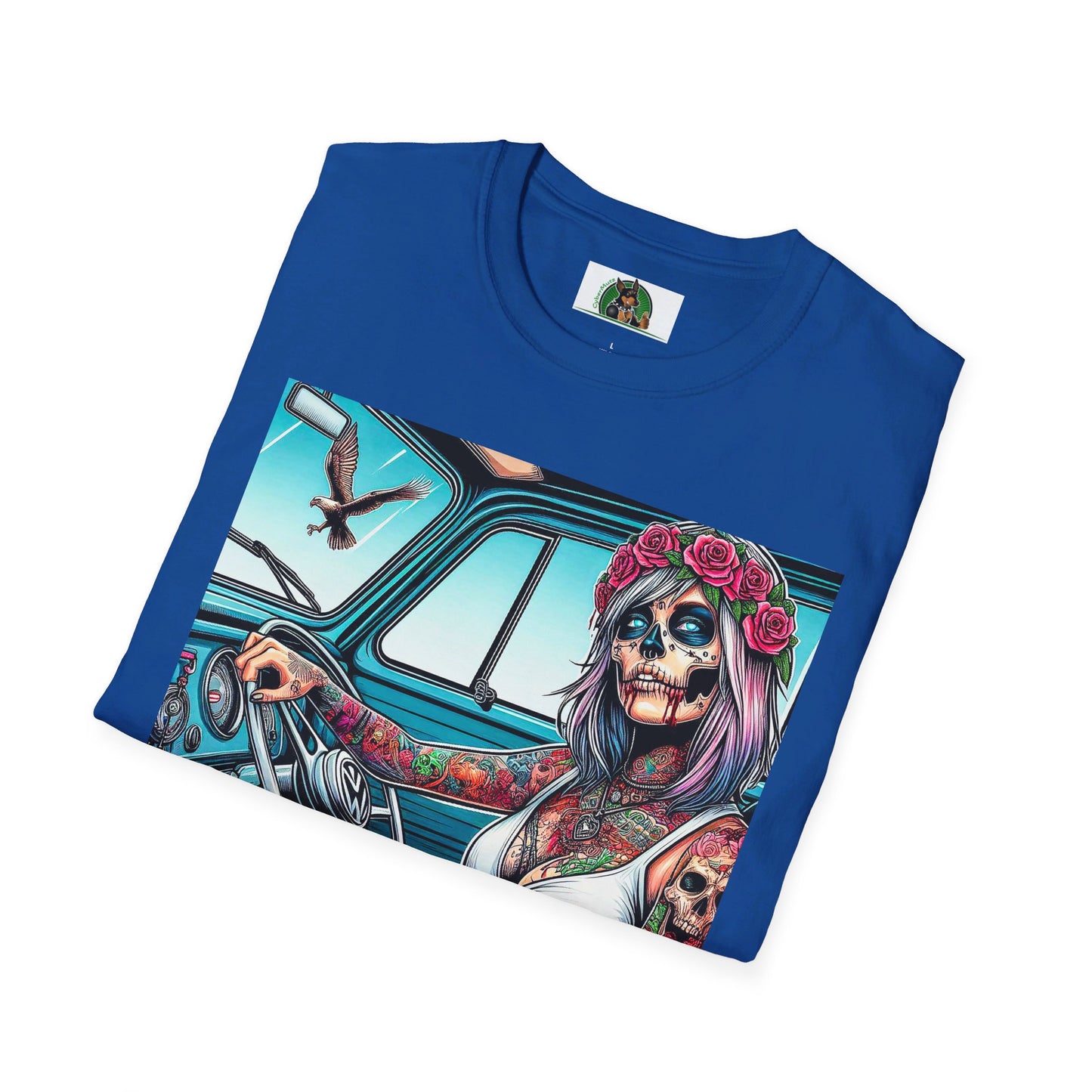 Zombie Girl T-Shirt Printify