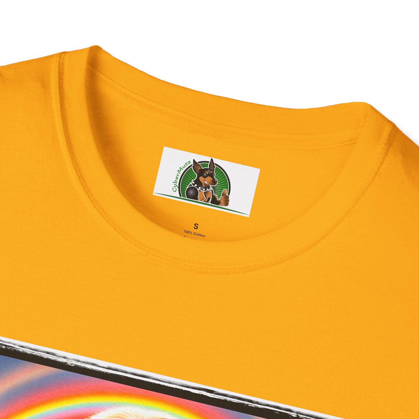 Shih Tzu rainbow shirt.