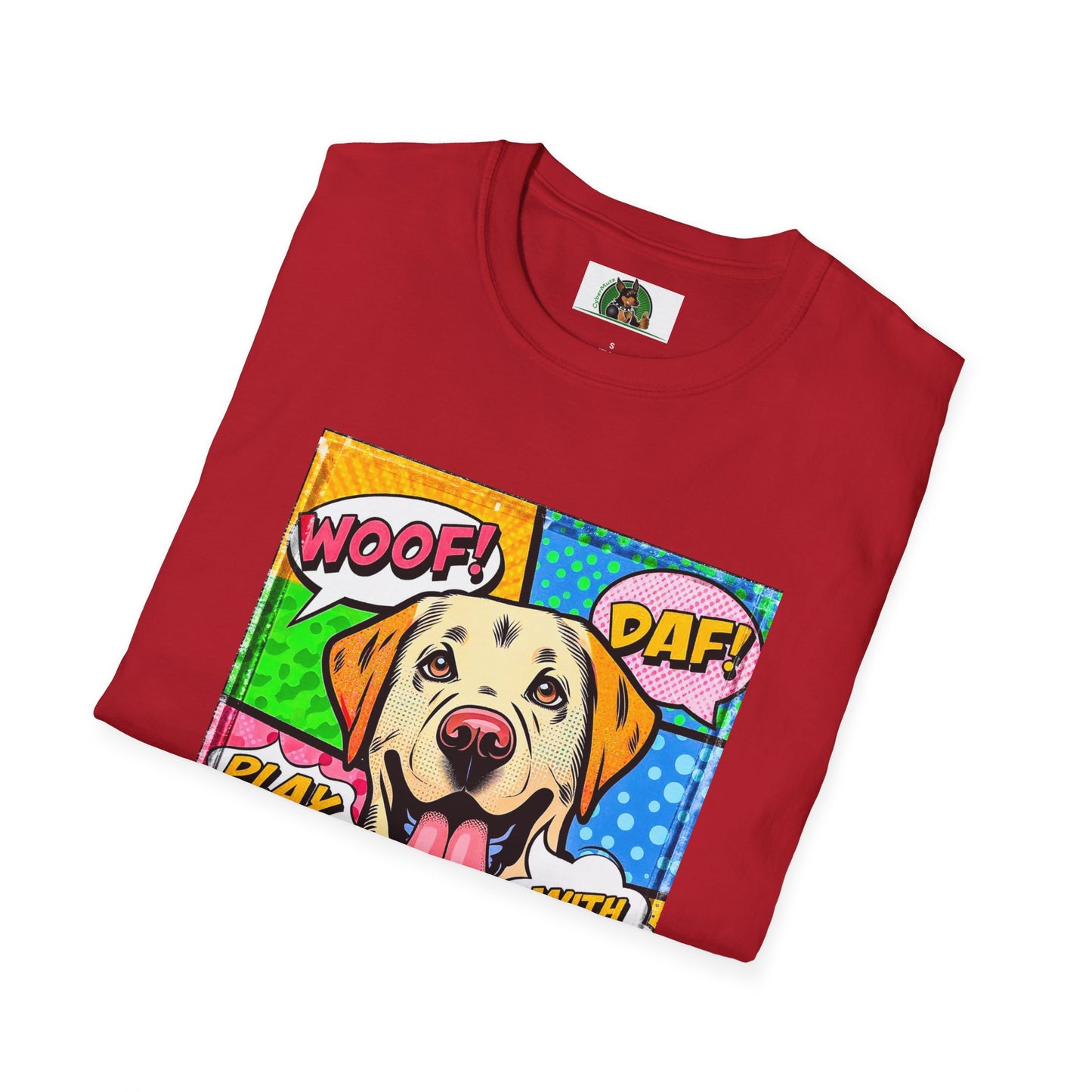Wacky Labrador Retriever T-Shirt Printify