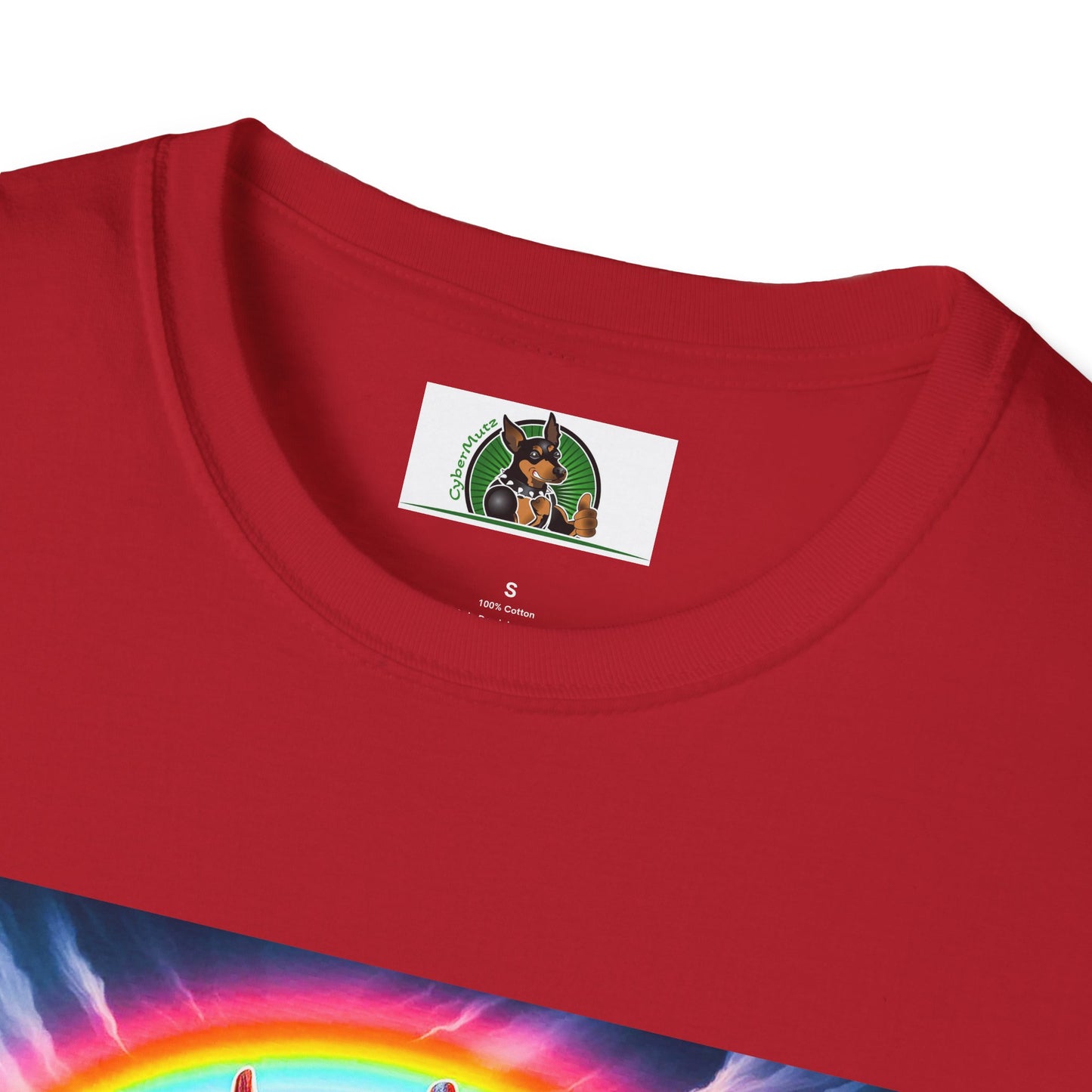 Pit Bull colorful bridge shirt