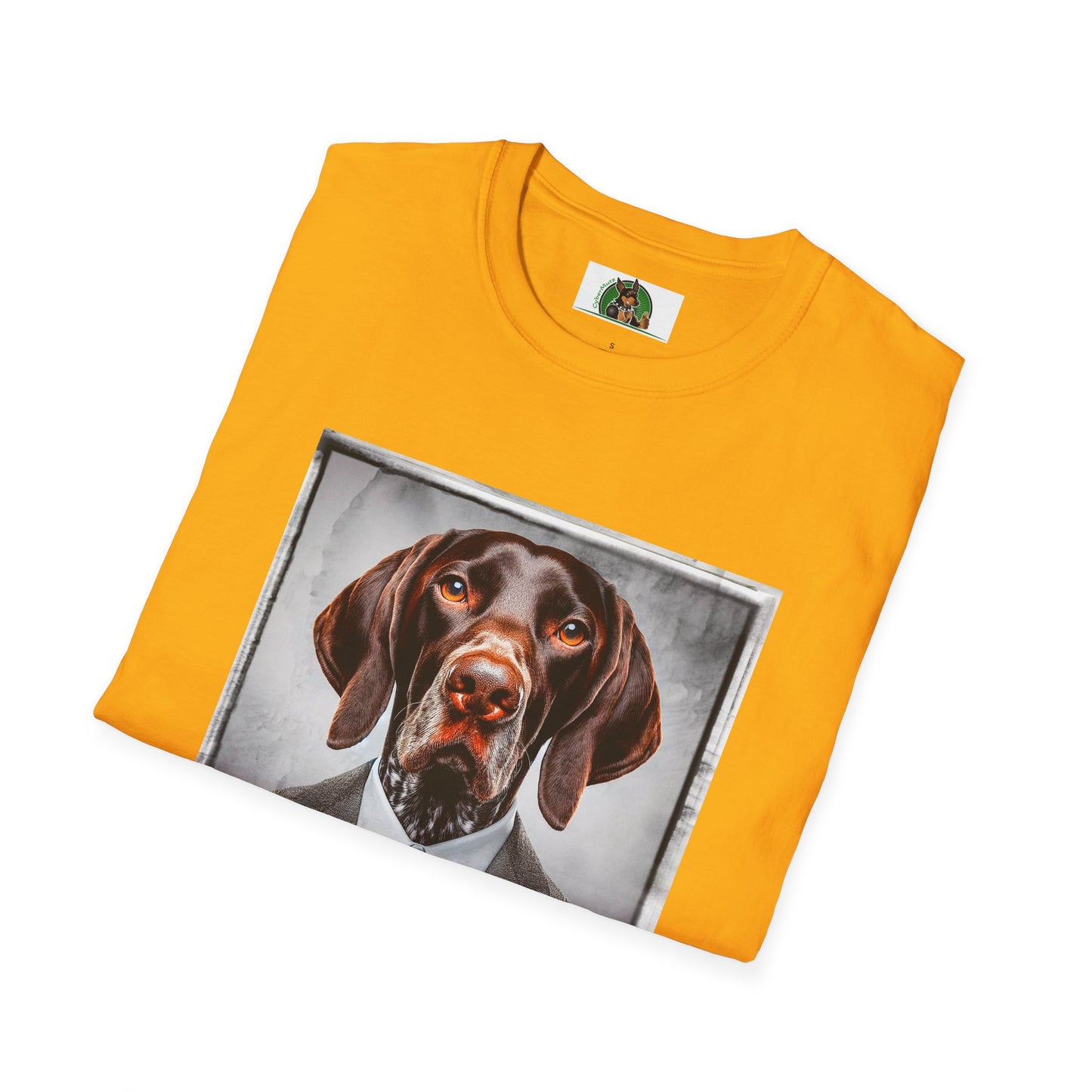 German Shorthaired Pointer business man t shirt