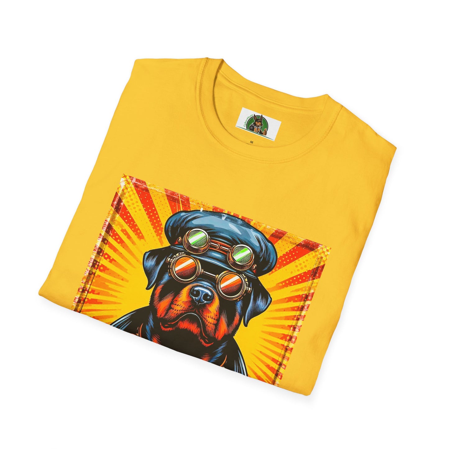 Rottweiler cool steam punk shirt