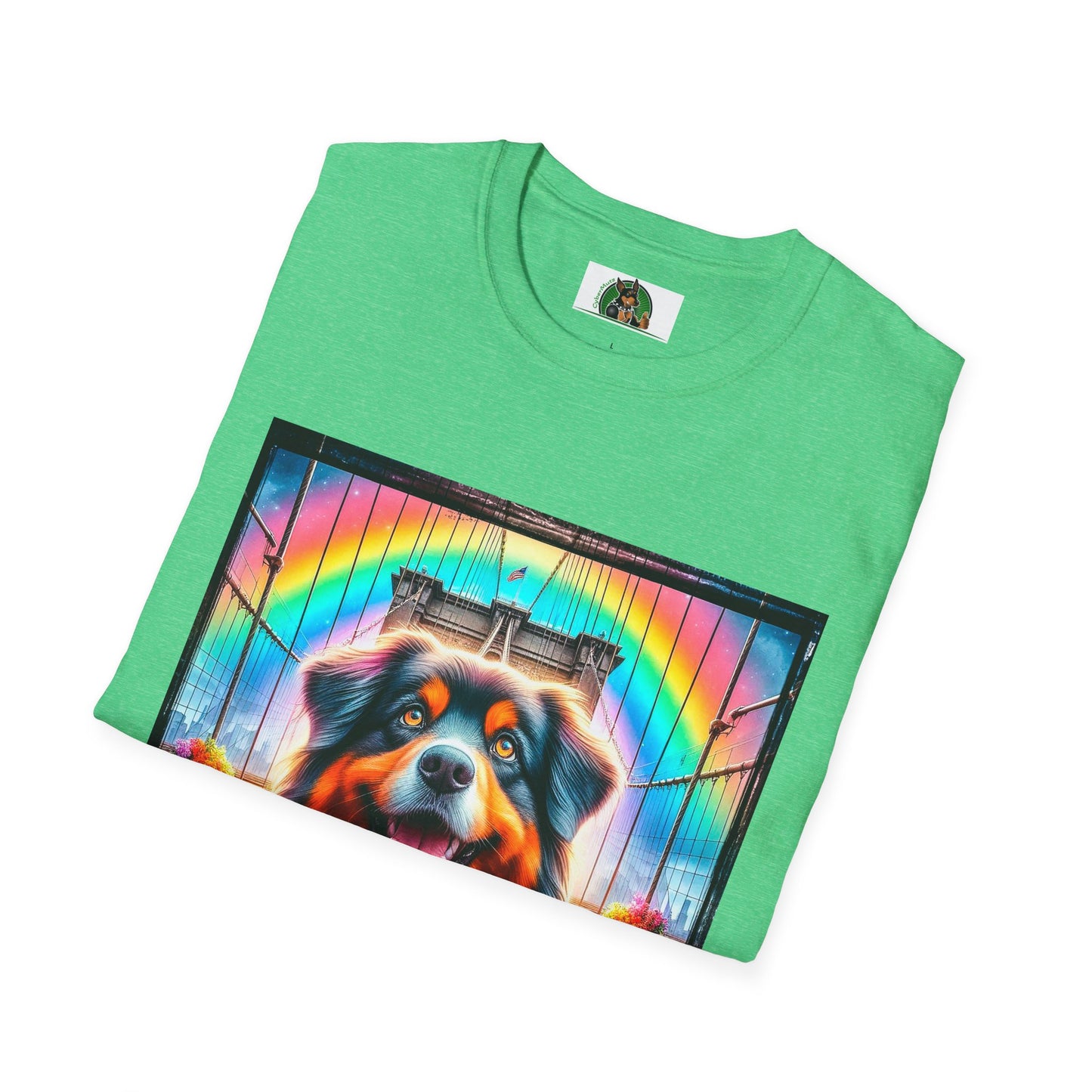 Australian Shepherd Bright Rainbow Bridge