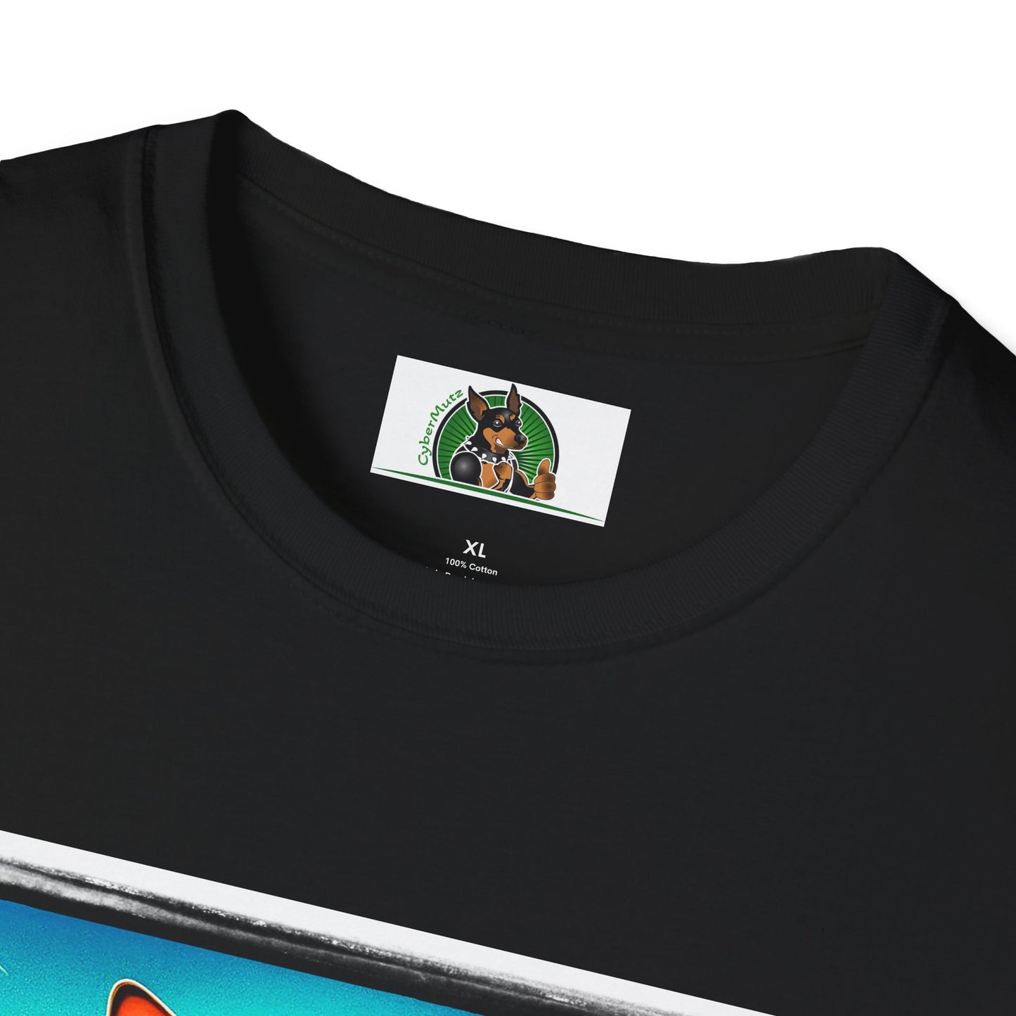 Min Pin T-Shirt Hawaiian surfing T-Shirt Printify