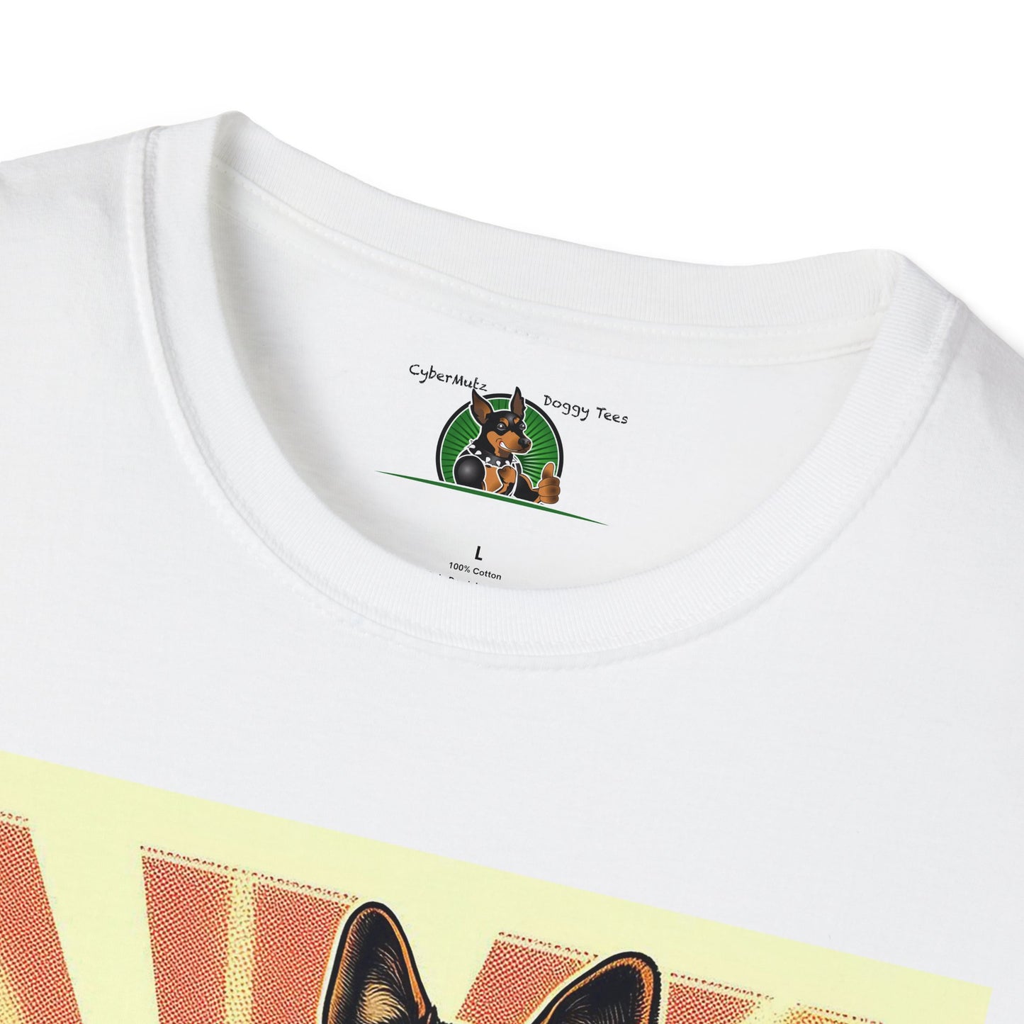 German Shepherd in a Wacky Little Car T-Shirt Printify