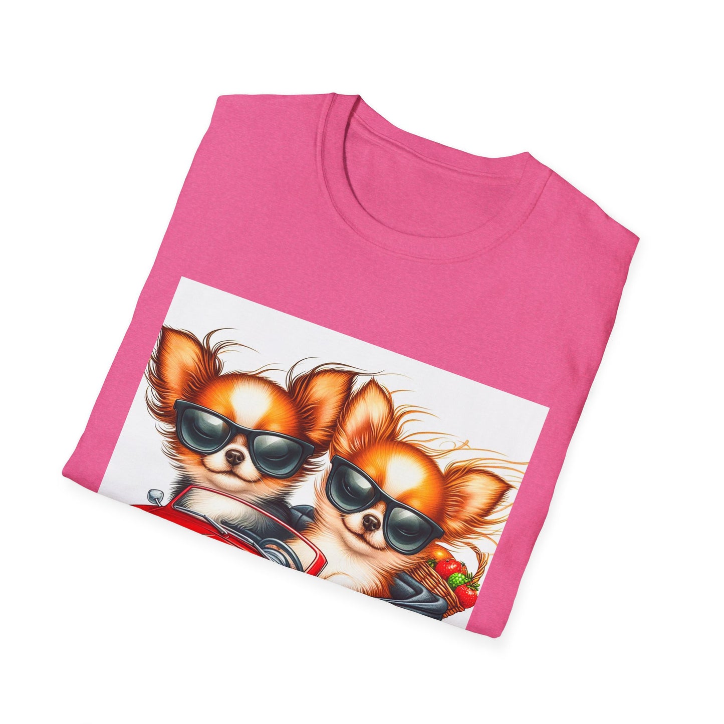 Chihuahua driving t shirt