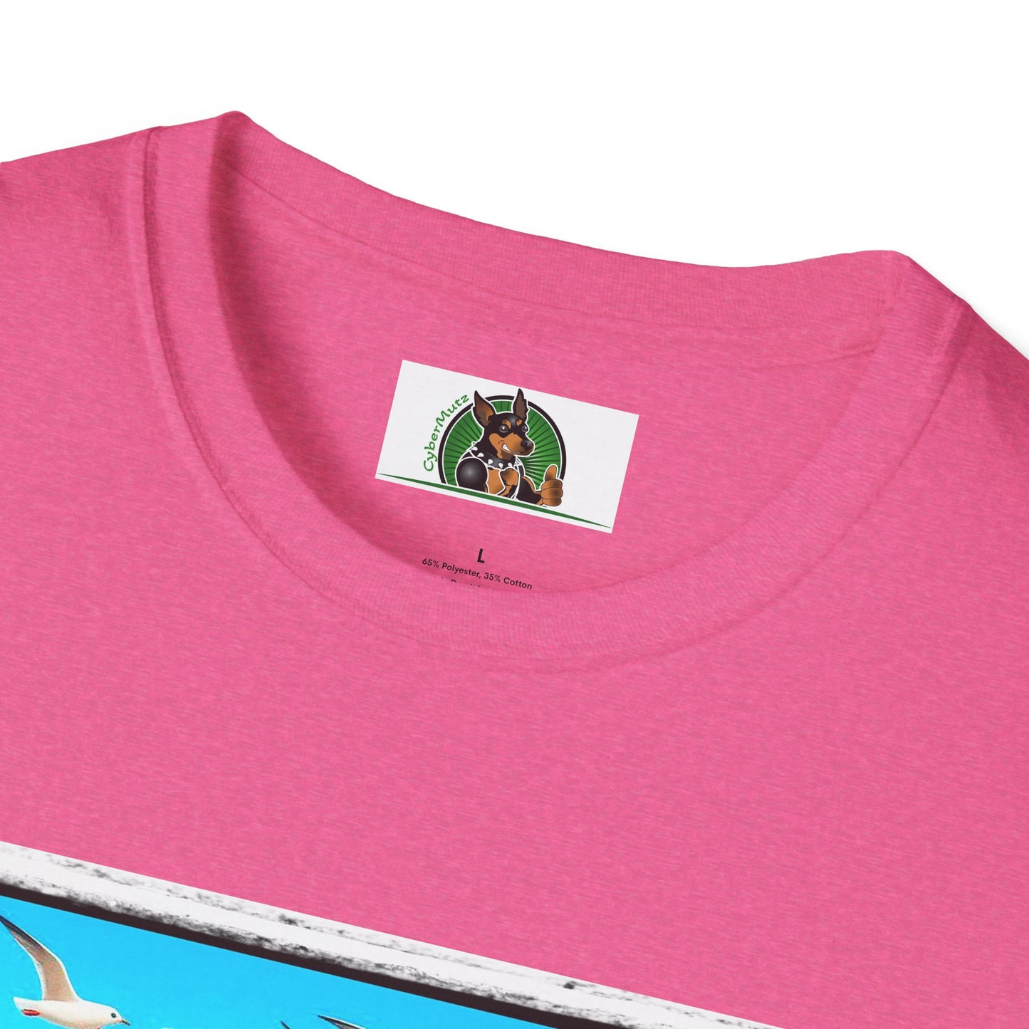 Yorkie blue waves shirt