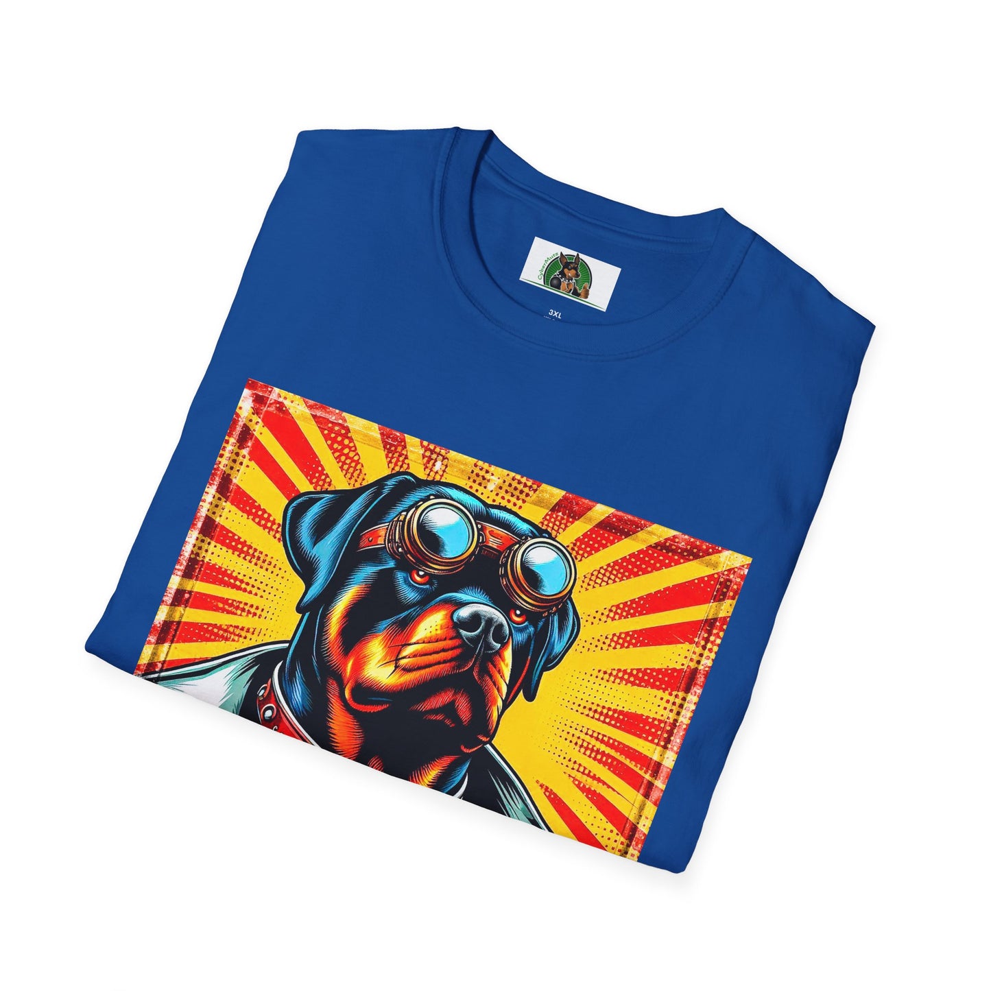 Rottweiler tough steam punk T-Shirt Printify
