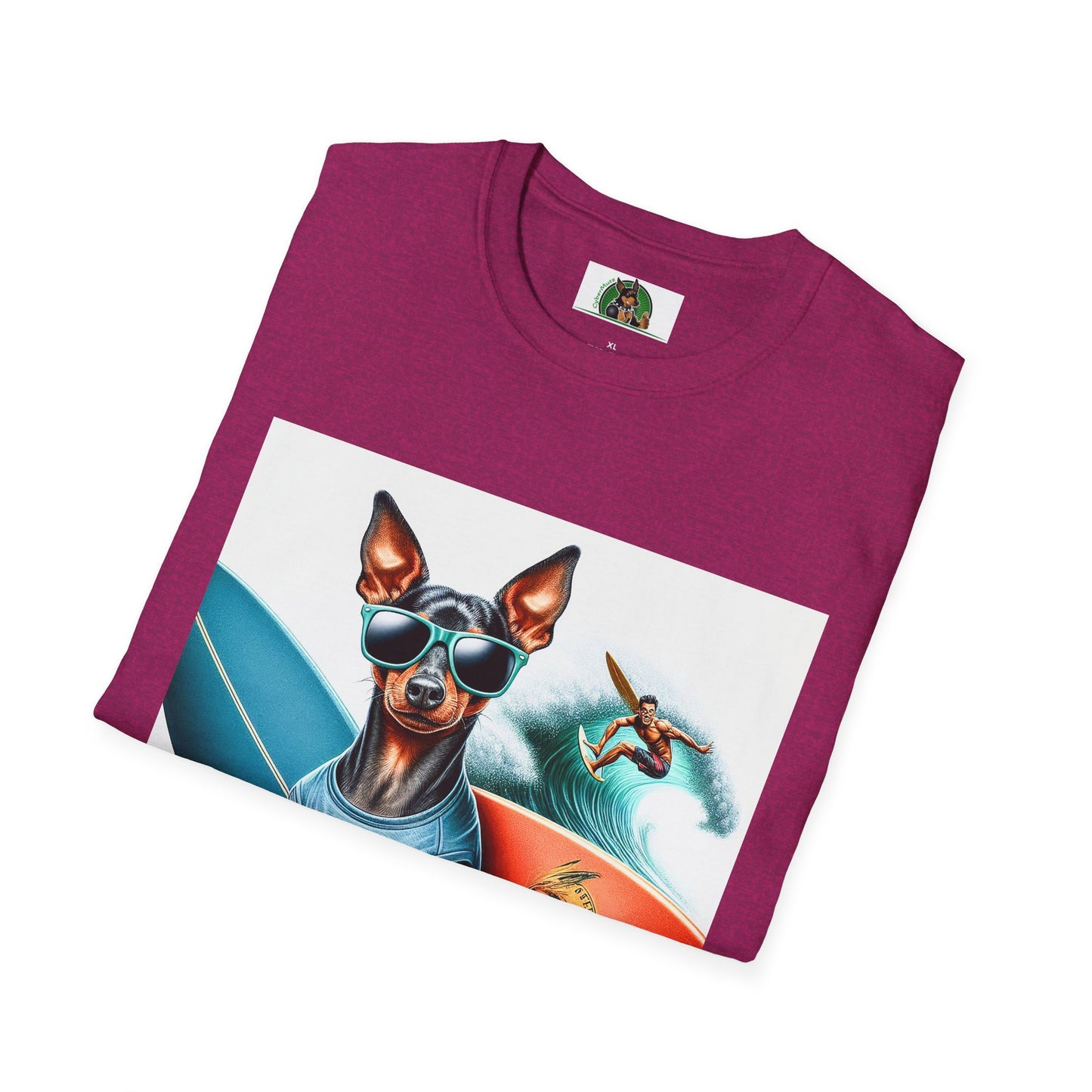 Min Pin T-Shirt surfing boy